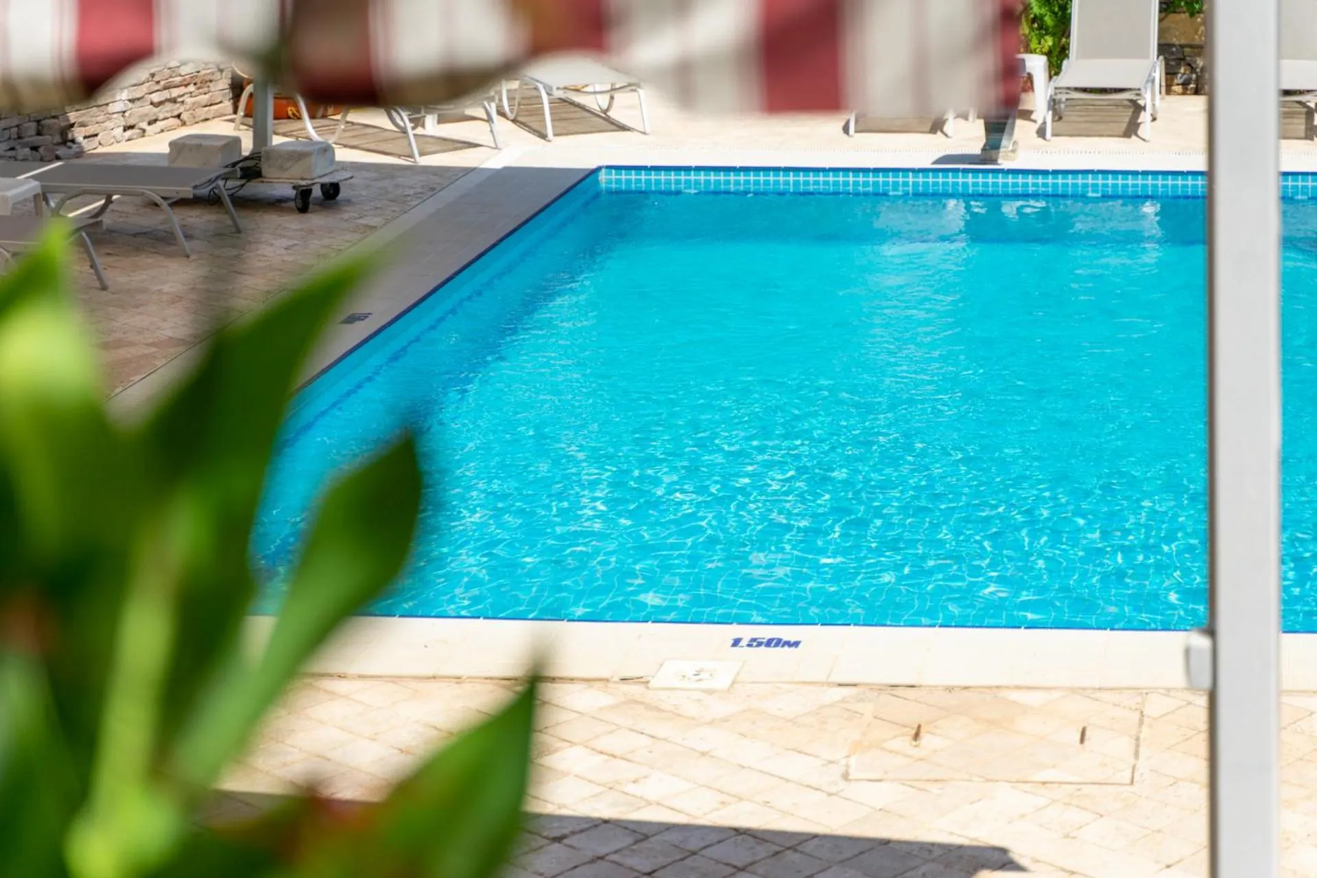 Pool view in İskelem Otel