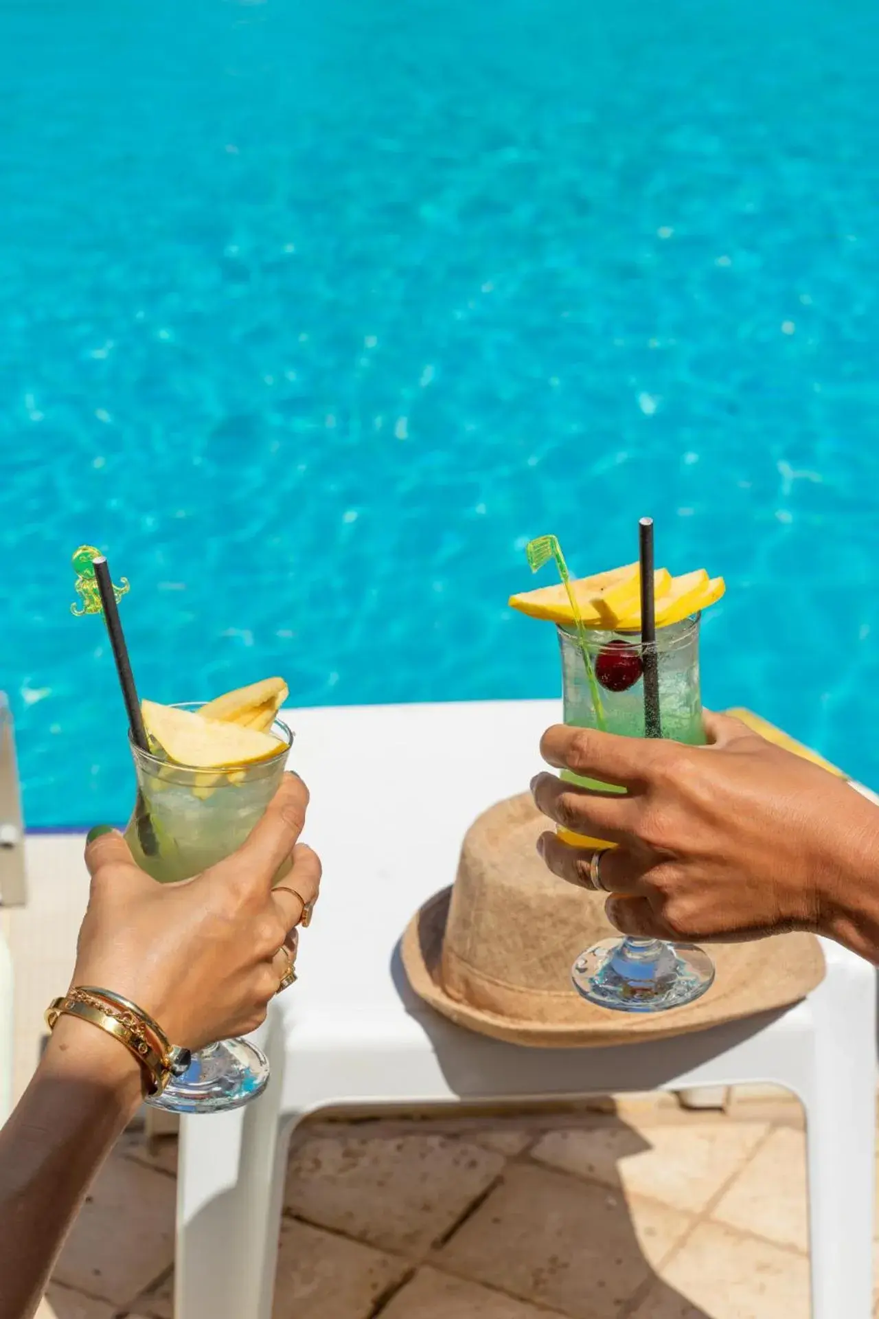 Swimming pool in İskelem Otel Swimming pool in İskelem Otel