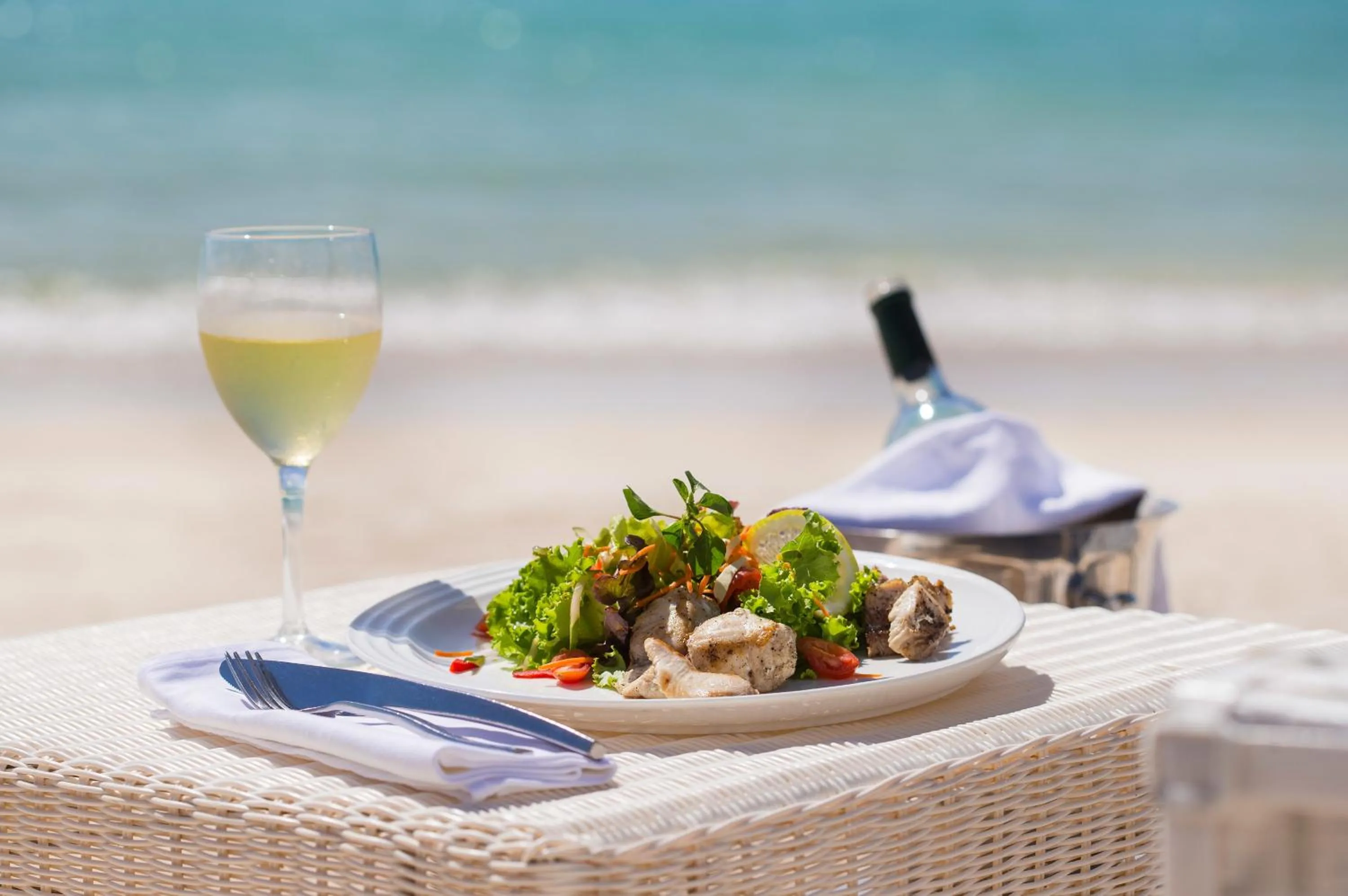 Food close-up in Crystals Beach Resort Belle Mare, a member of Radisson Individuals