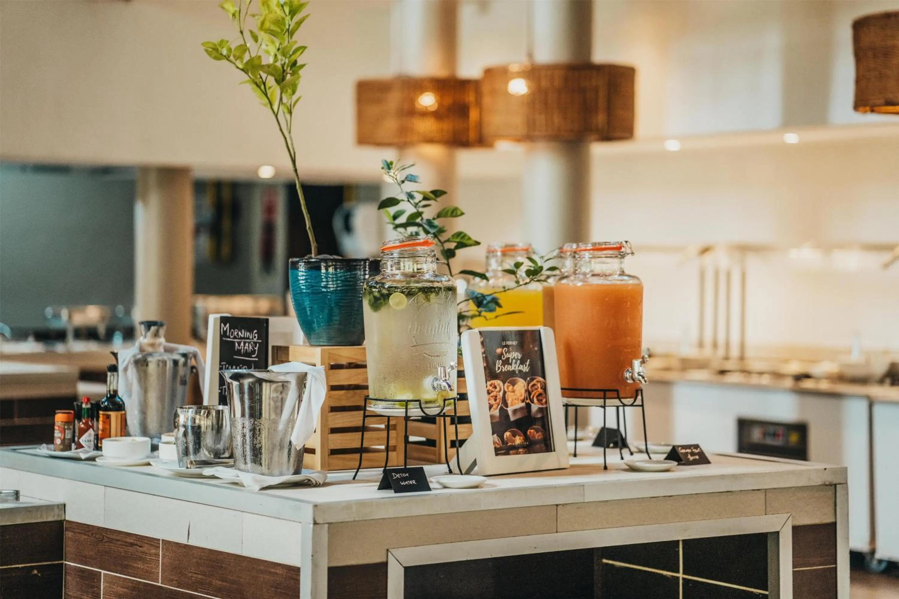 Breakfast in Crystals Beach Resort Belle Mare, a member of Radisson Individuals