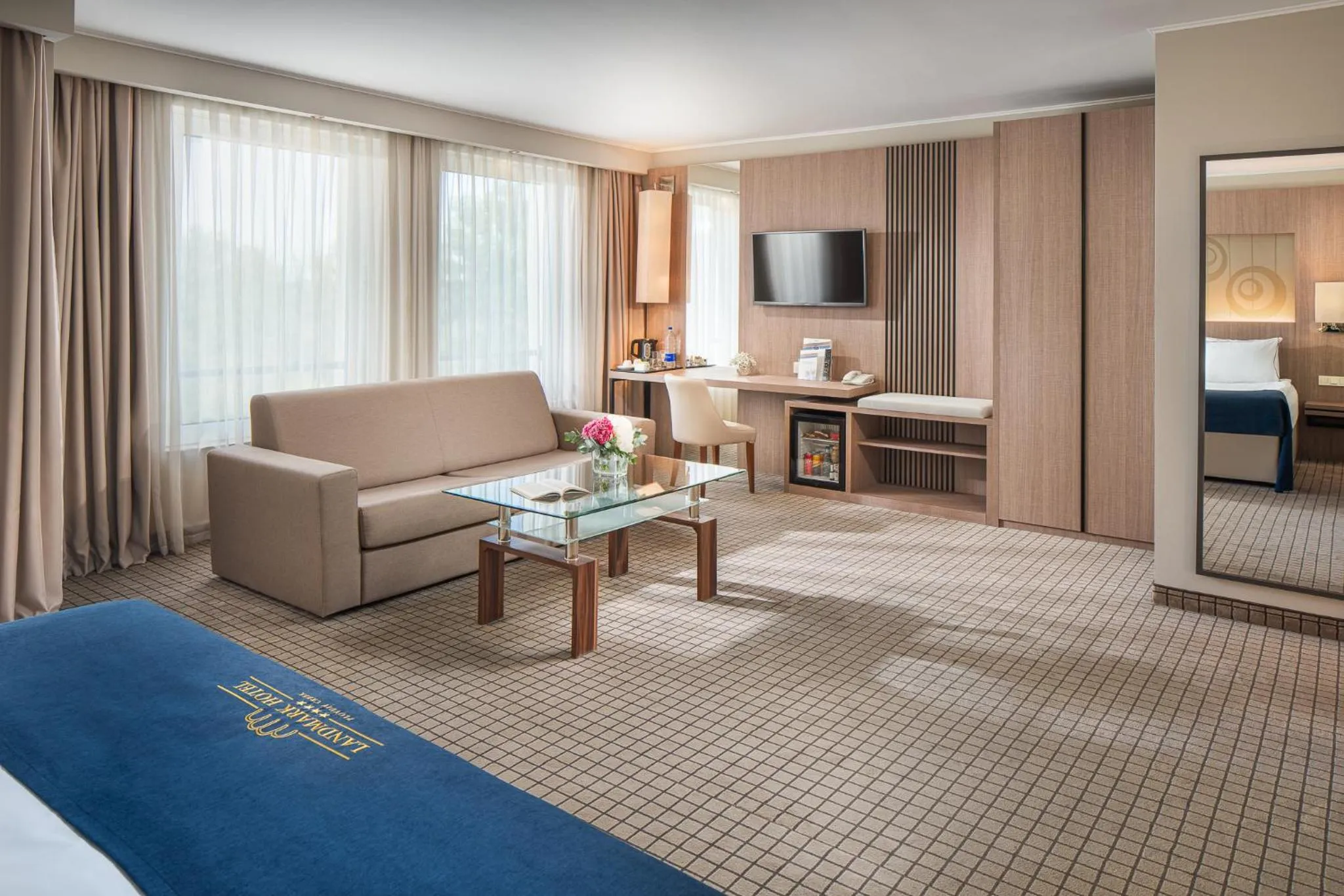 Bed in Landmark Creek Hotel Plovdiv