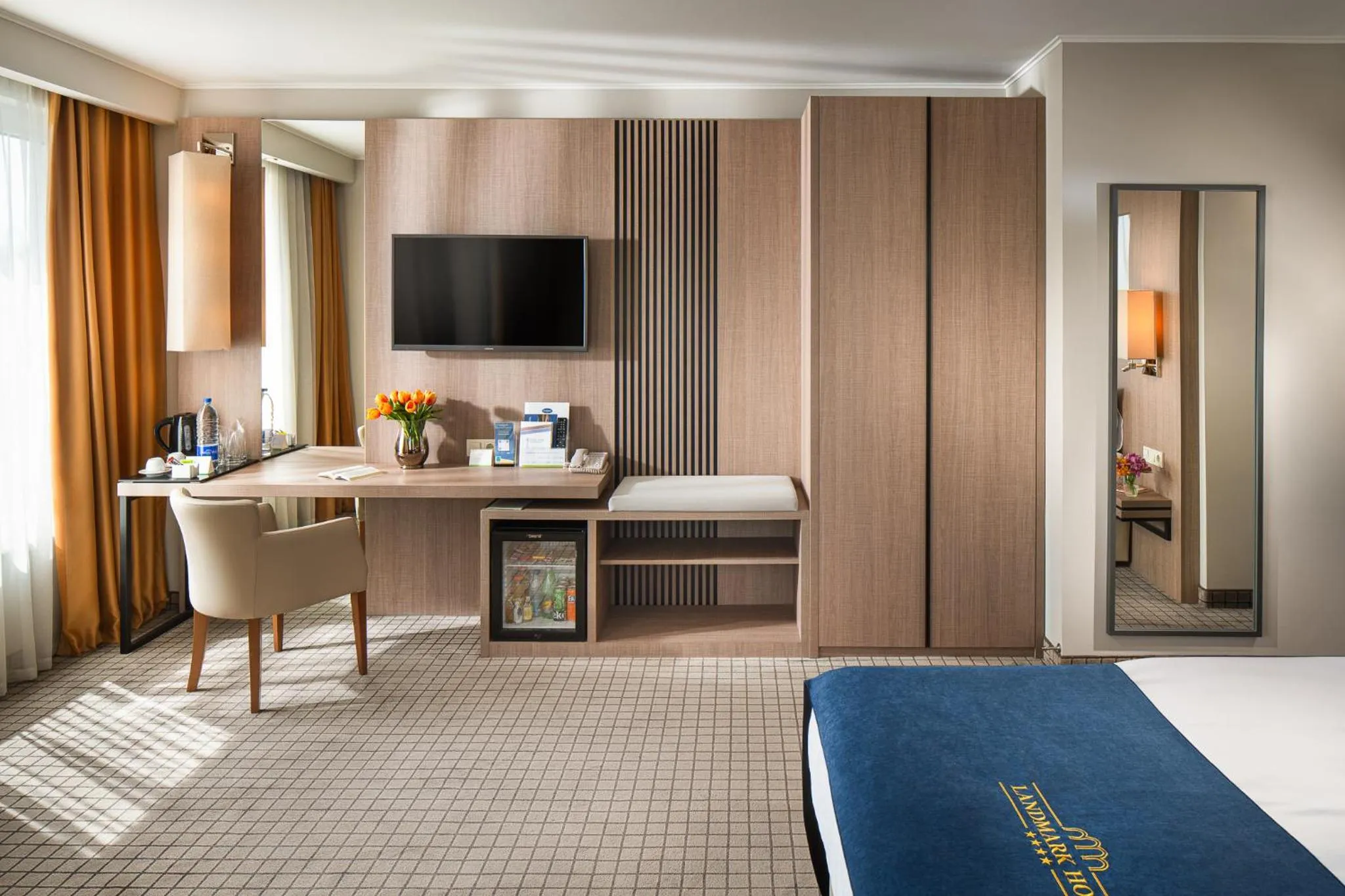 Bed in Landmark Creek Hotel Plovdiv