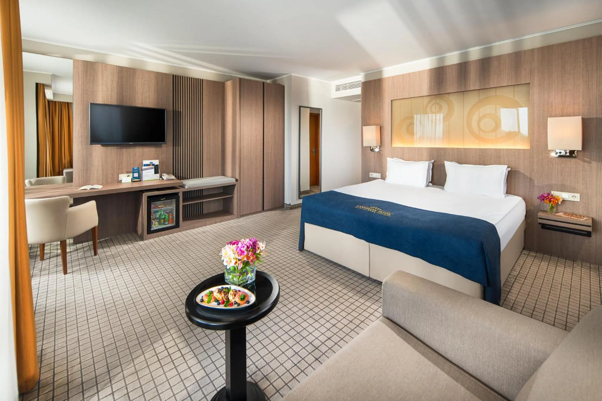 Bed in Landmark Creek Hotel Plovdiv