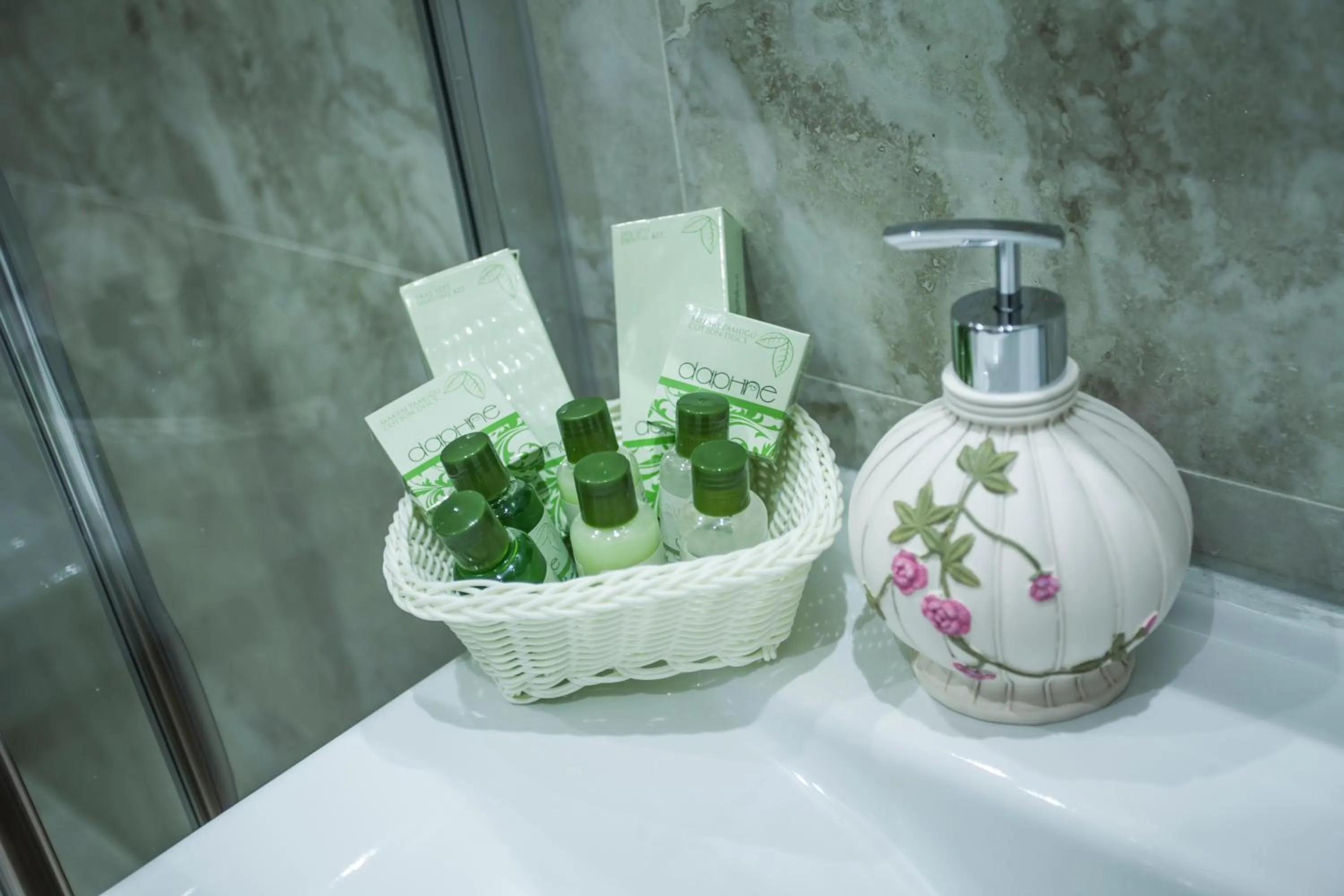 Bathroom in Miran Hotel