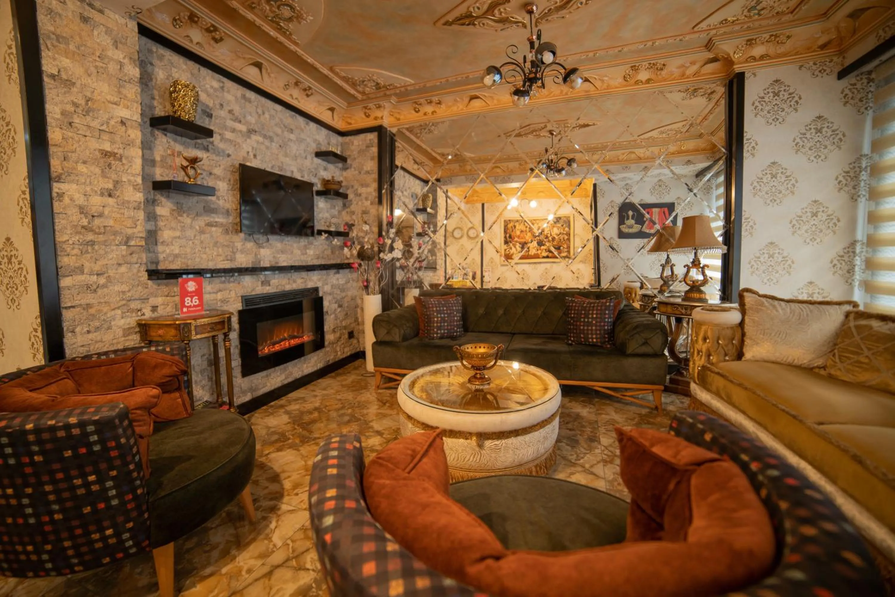 Lobby or reception in Miran Hotel