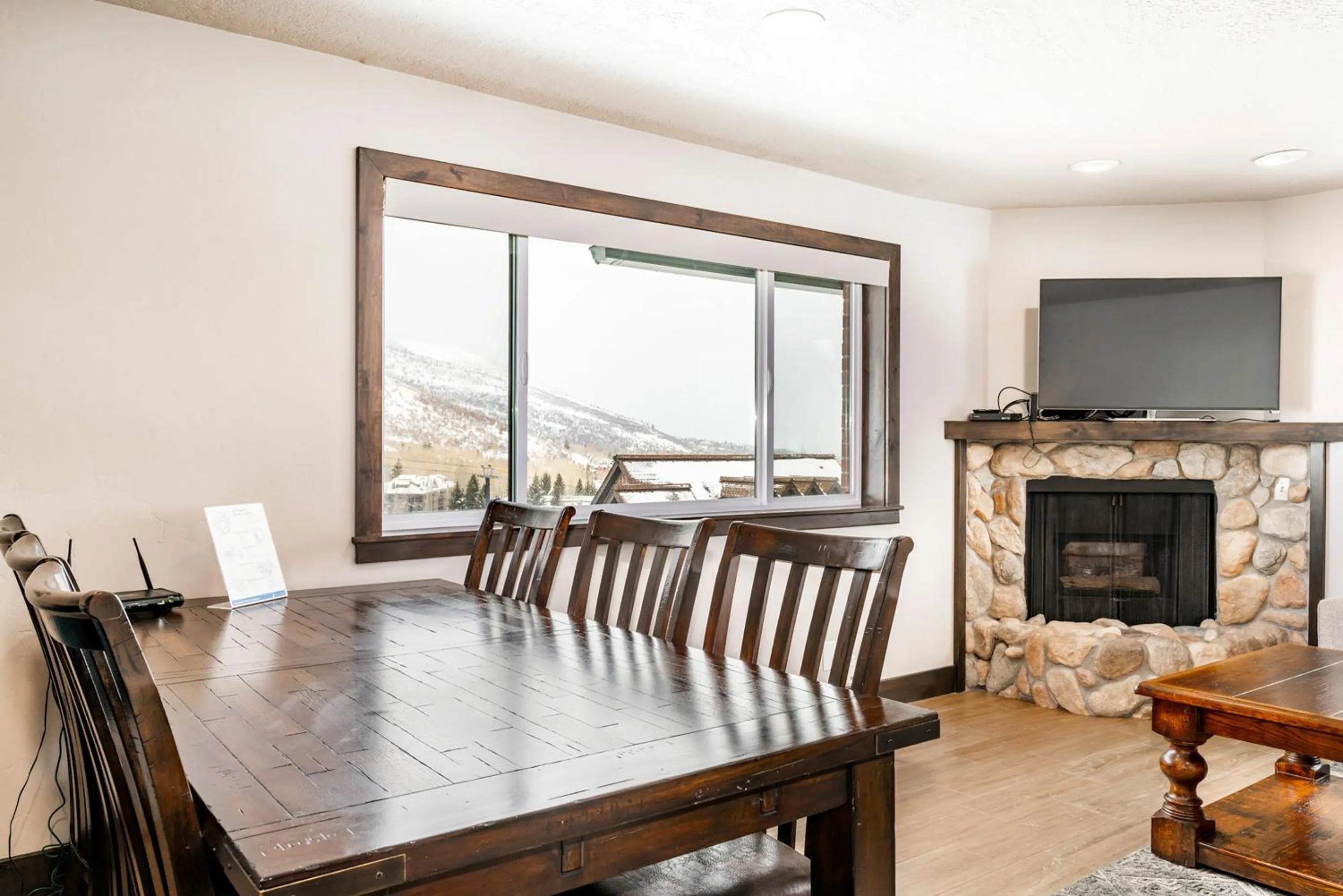 Dining area in The Loft at Mountain Village by All Seasons Resort Lodging