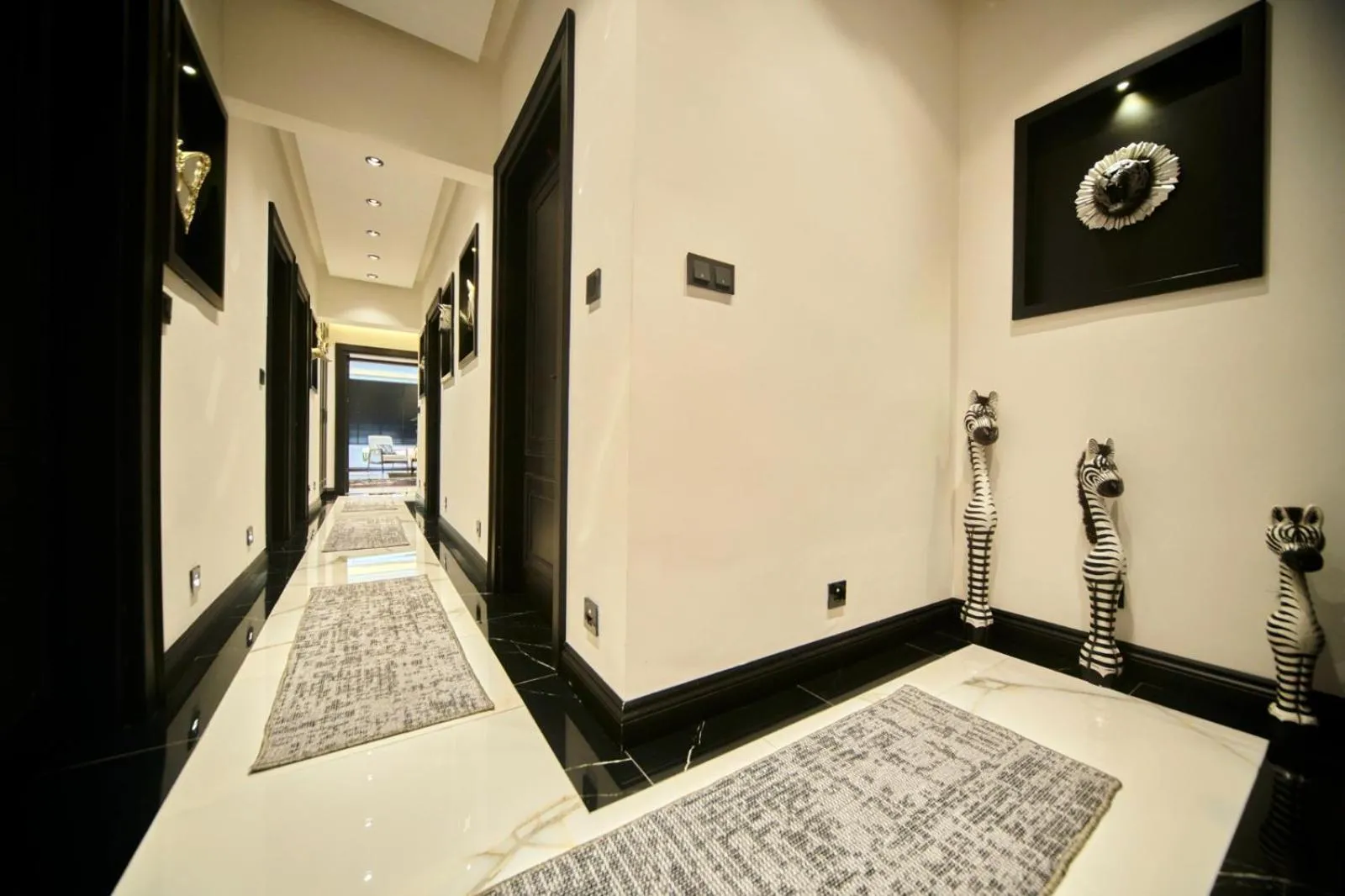 Bed in Saygın Apartments