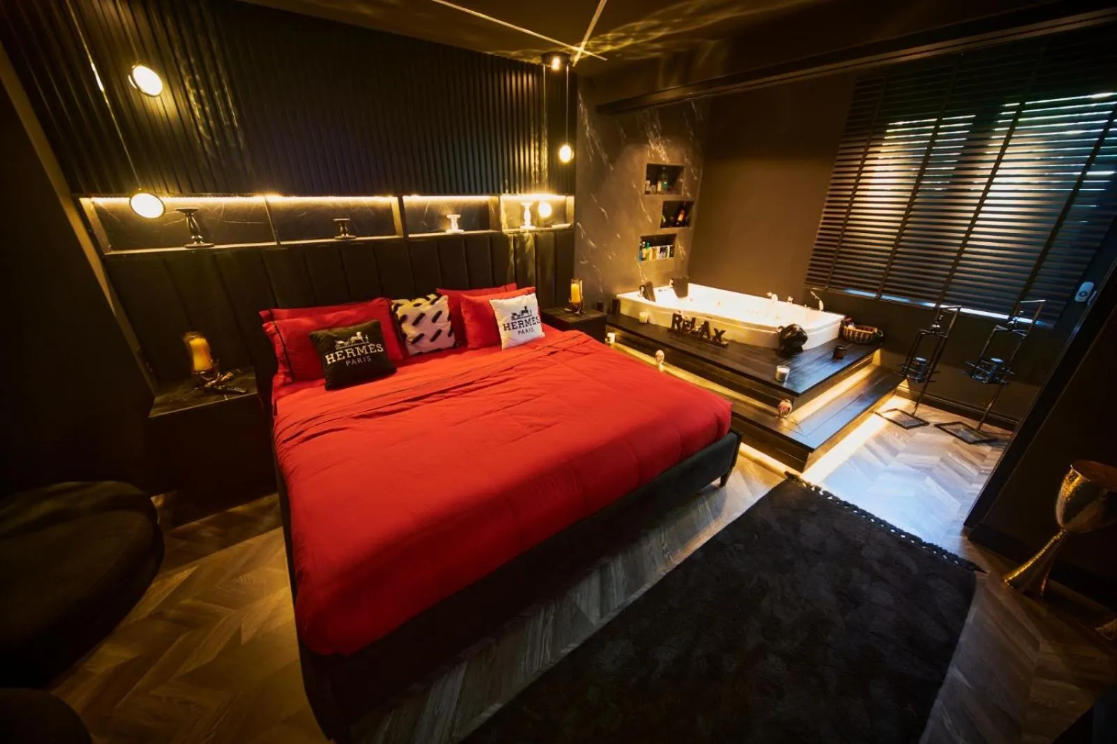 Bed in Saygın Apartments