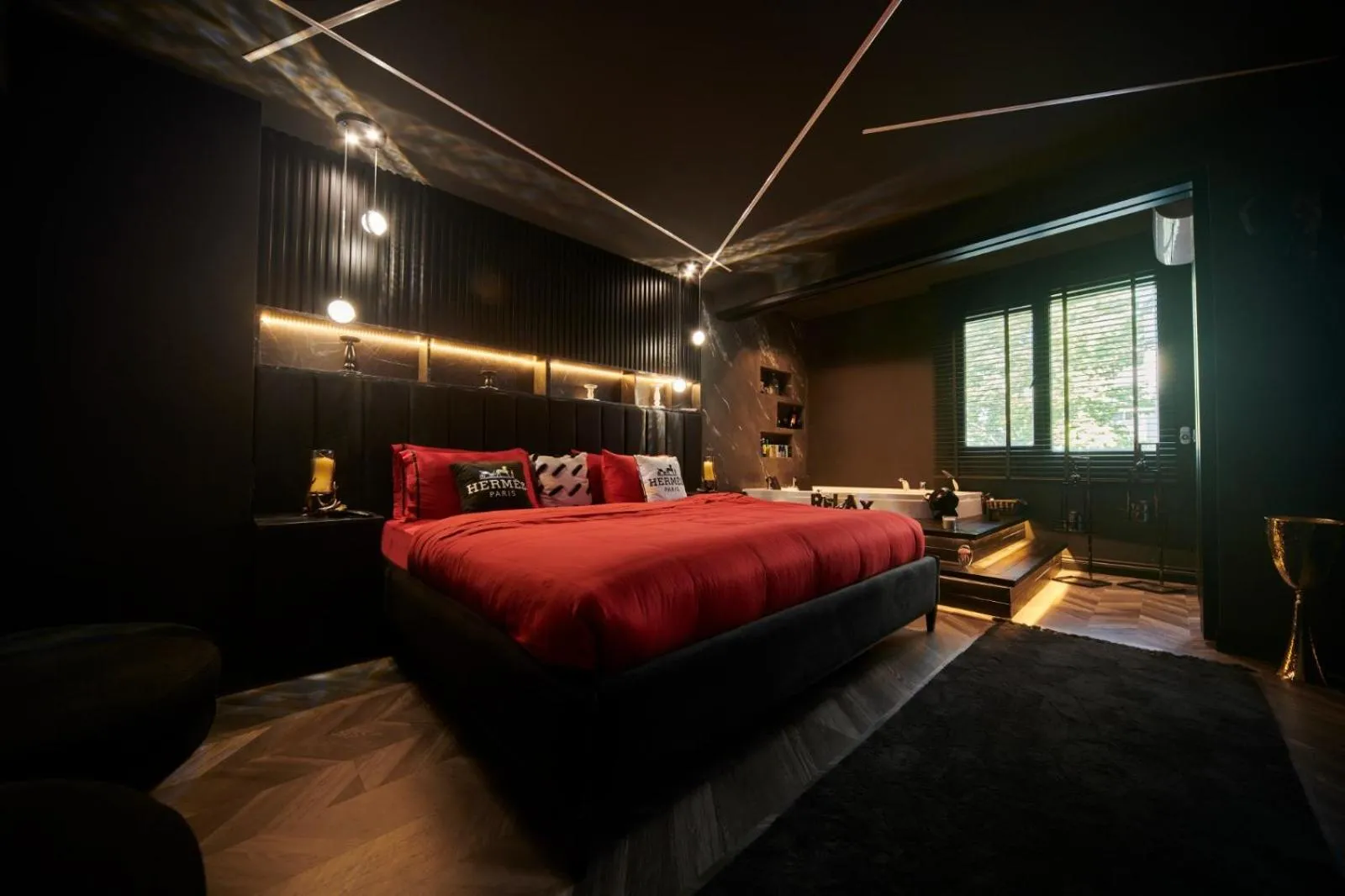 Bed in Saygın Apartments