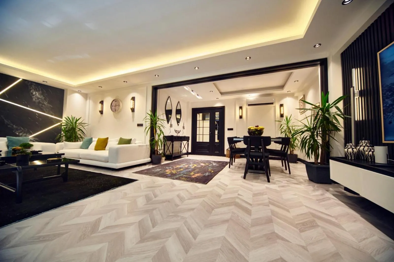 Bed in Saygın Apartments