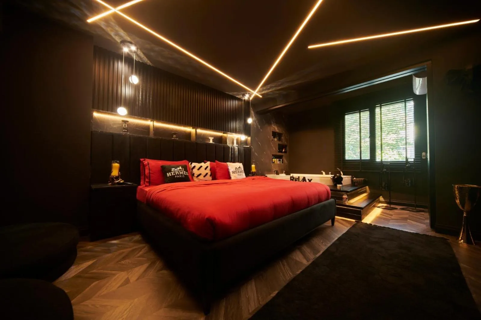 Bed in Saygın Apartments