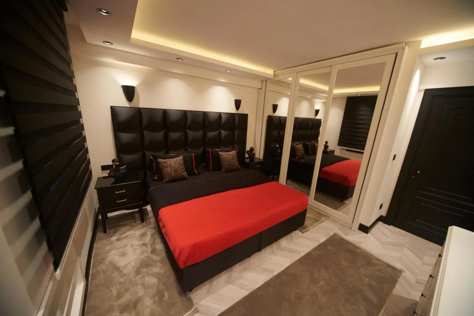 Bed in Saygın Apartments