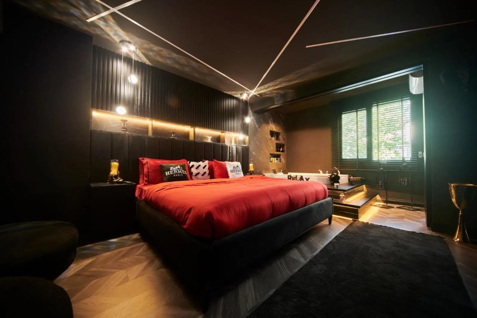 Bed in Saygın Apartments