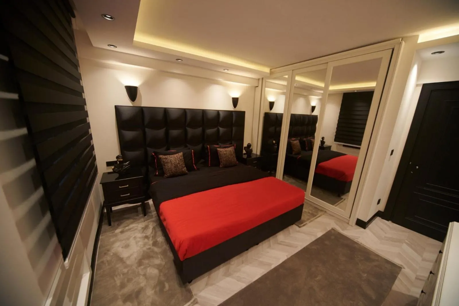 Bed in Saygın Apartments