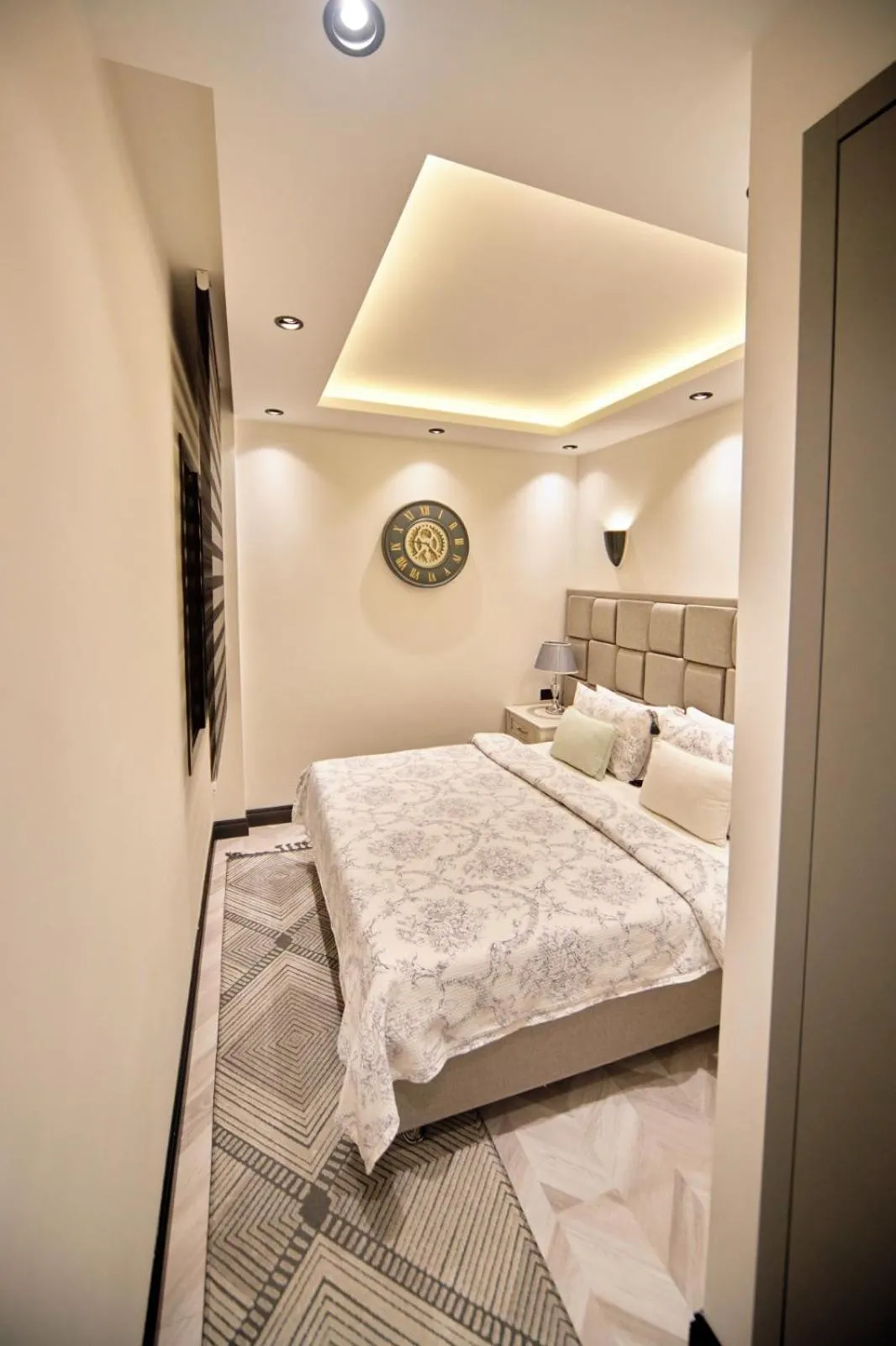 Bed in Saygın Apartments