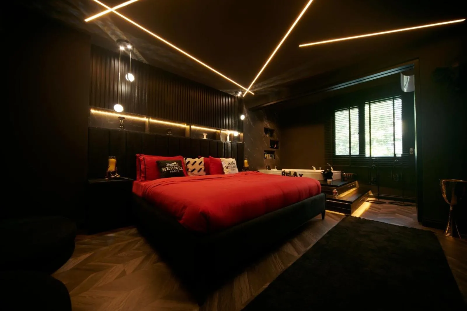 Bed in Saygın Apartments