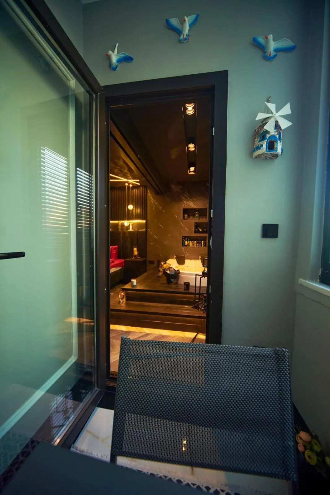 Bed in Saygın Apartments