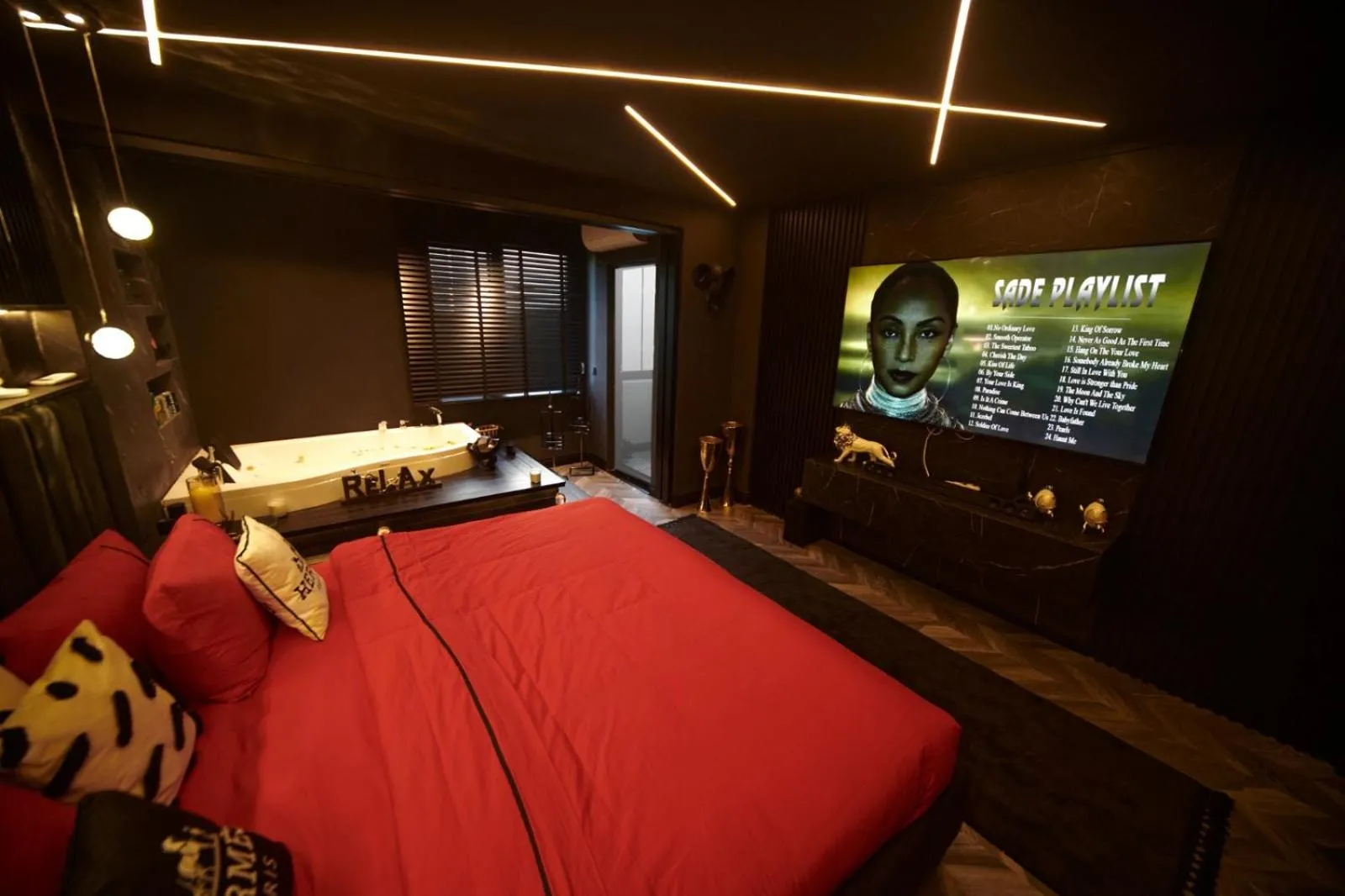 Bed in Saygın Apartments
