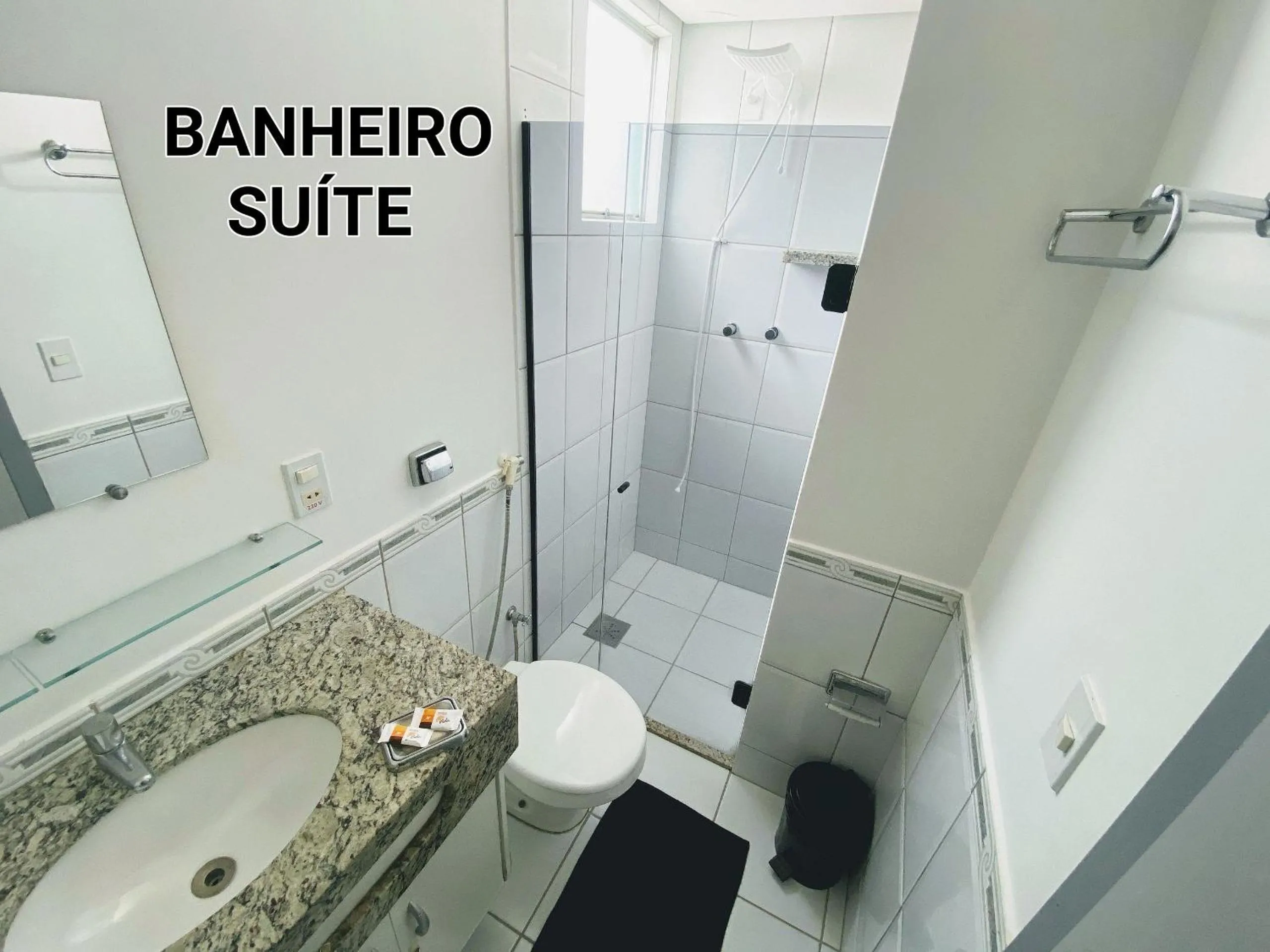 Bathroom in Rio Quente GO Apto 7 Pessoas 2 Qtos