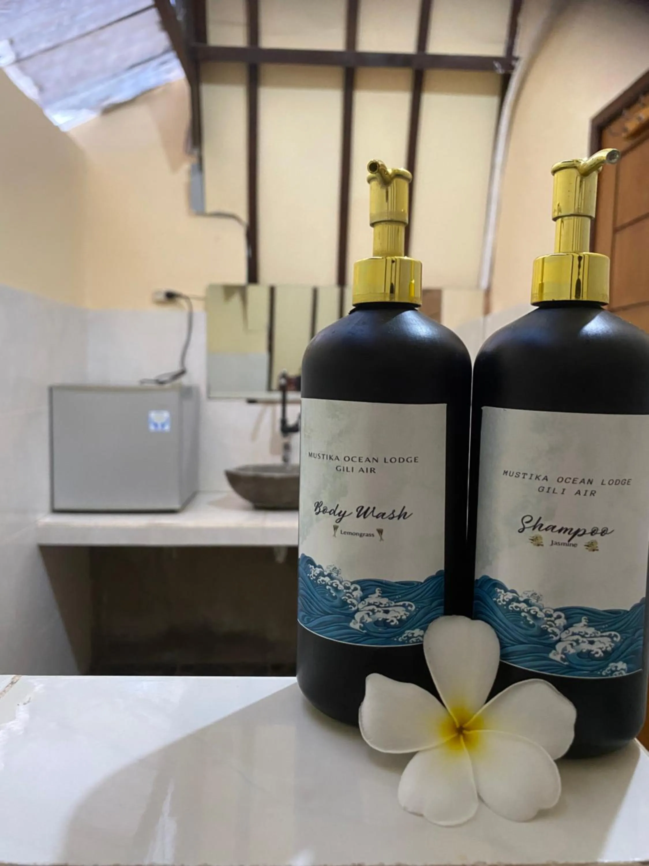 Toilet in Mustika Ocean Lodge