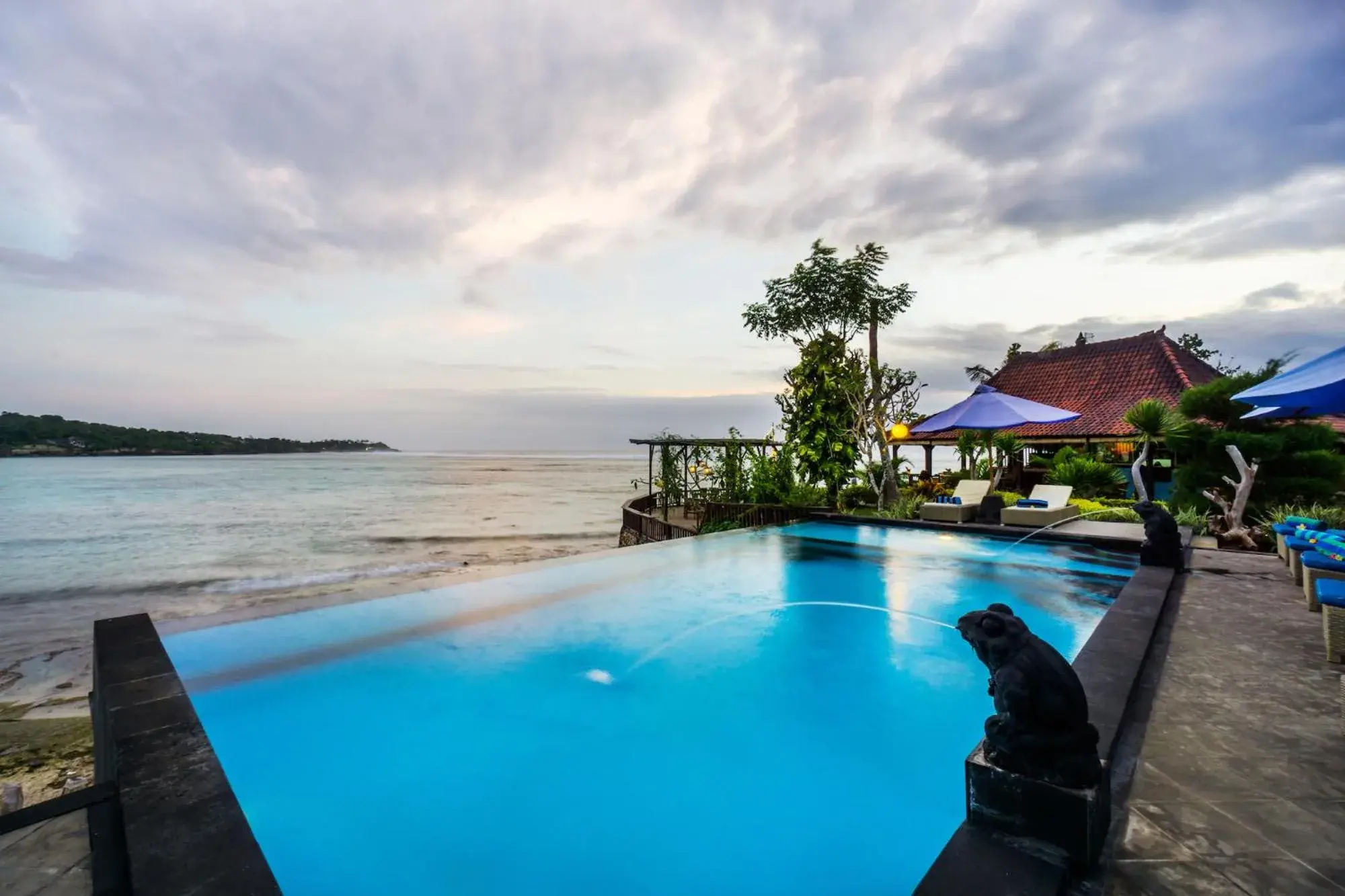 Sea view in Laguna Reef Huts Sea view in Laguna Reef Huts