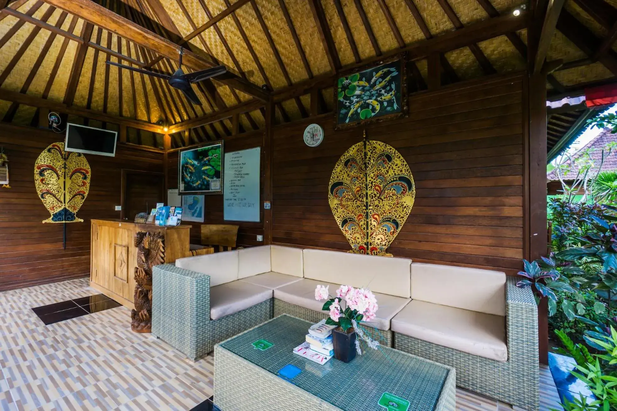 Lobby or reception in Laguna Reef Huts Lobby or reception in Laguna Reef Huts