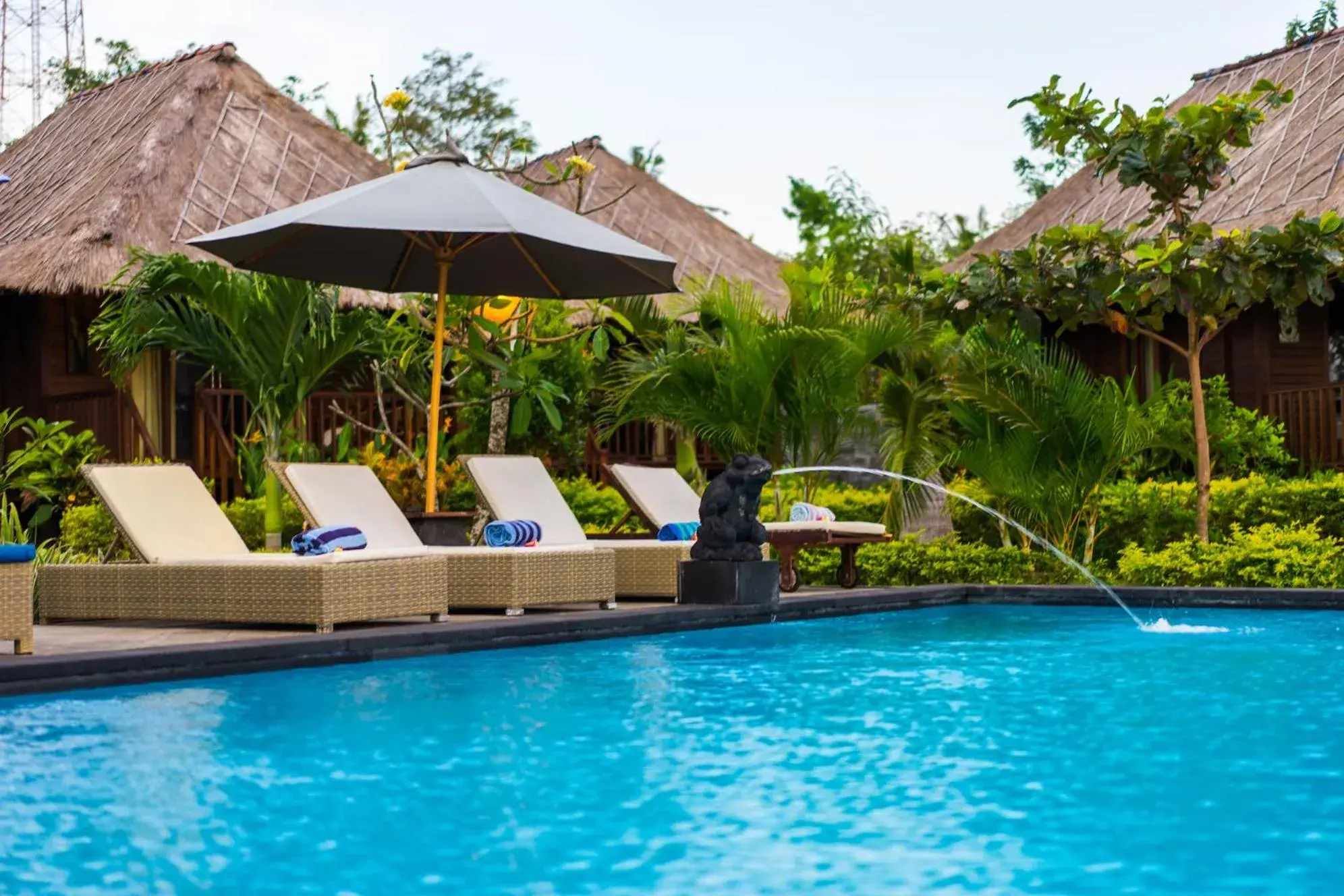 Sea view in Laguna Reef Huts Sea view in Laguna Reef Huts