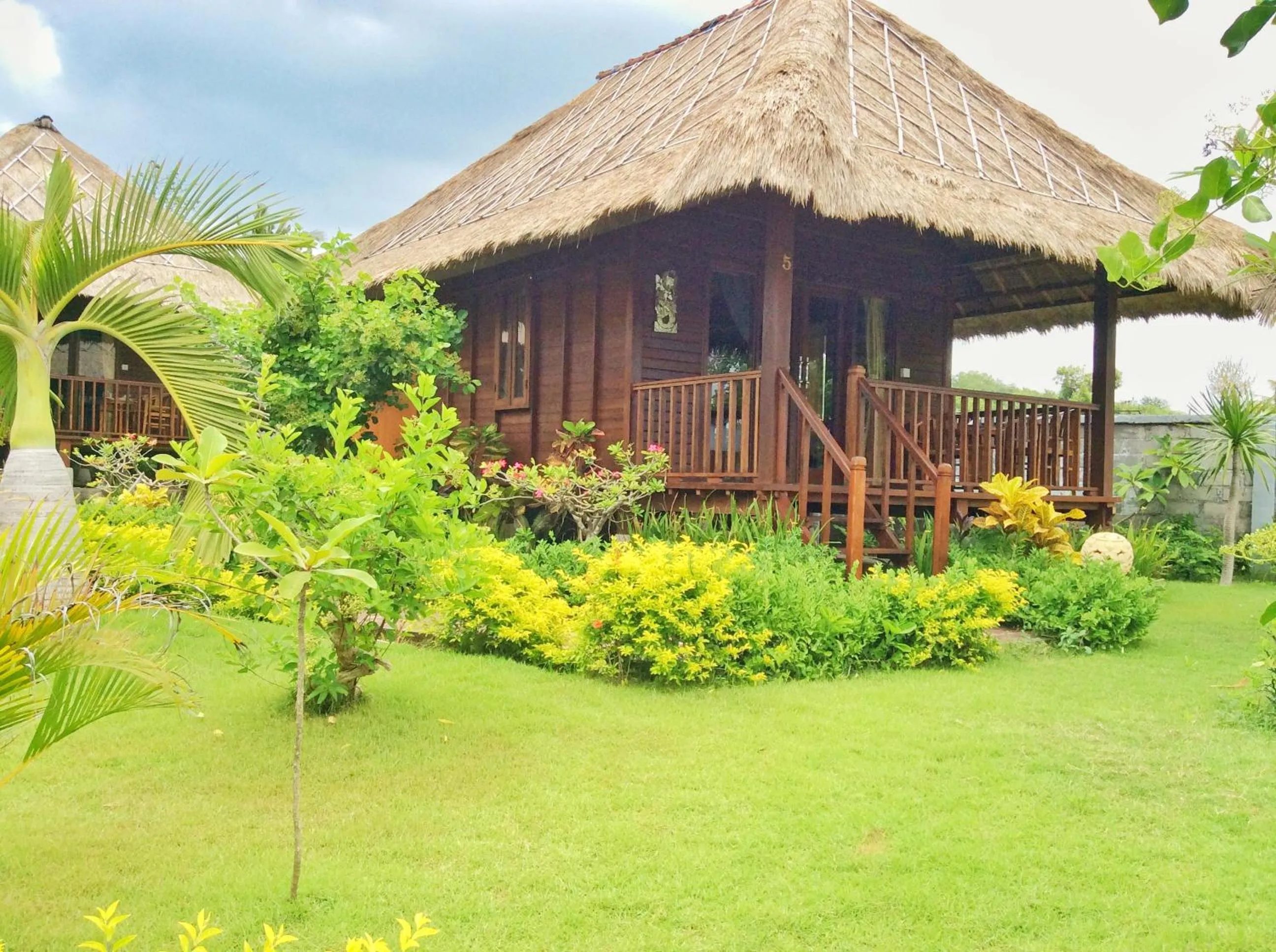 Garden in Laguna Reef Huts