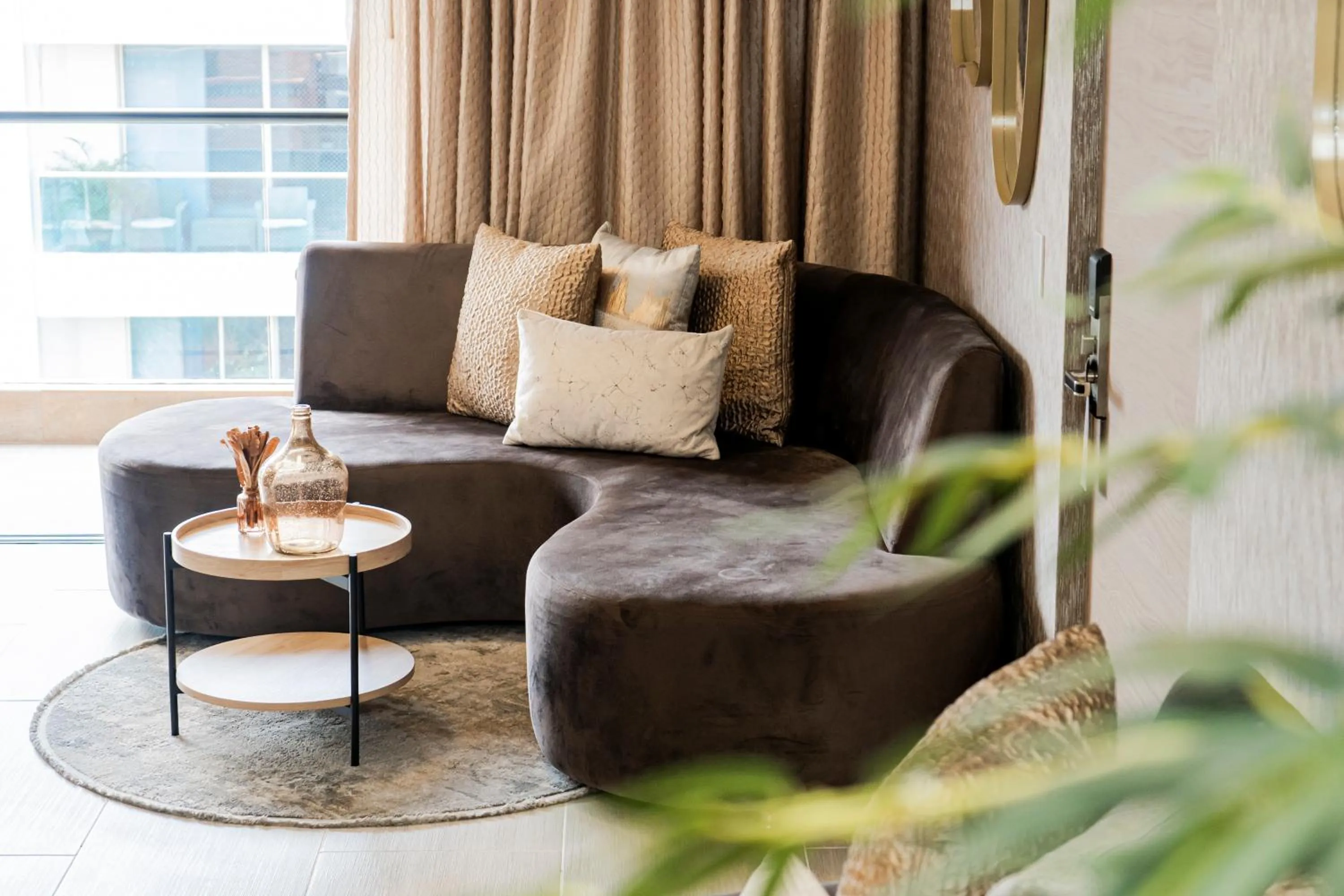 Living room in Luxury Apartments Prana By Cadissa