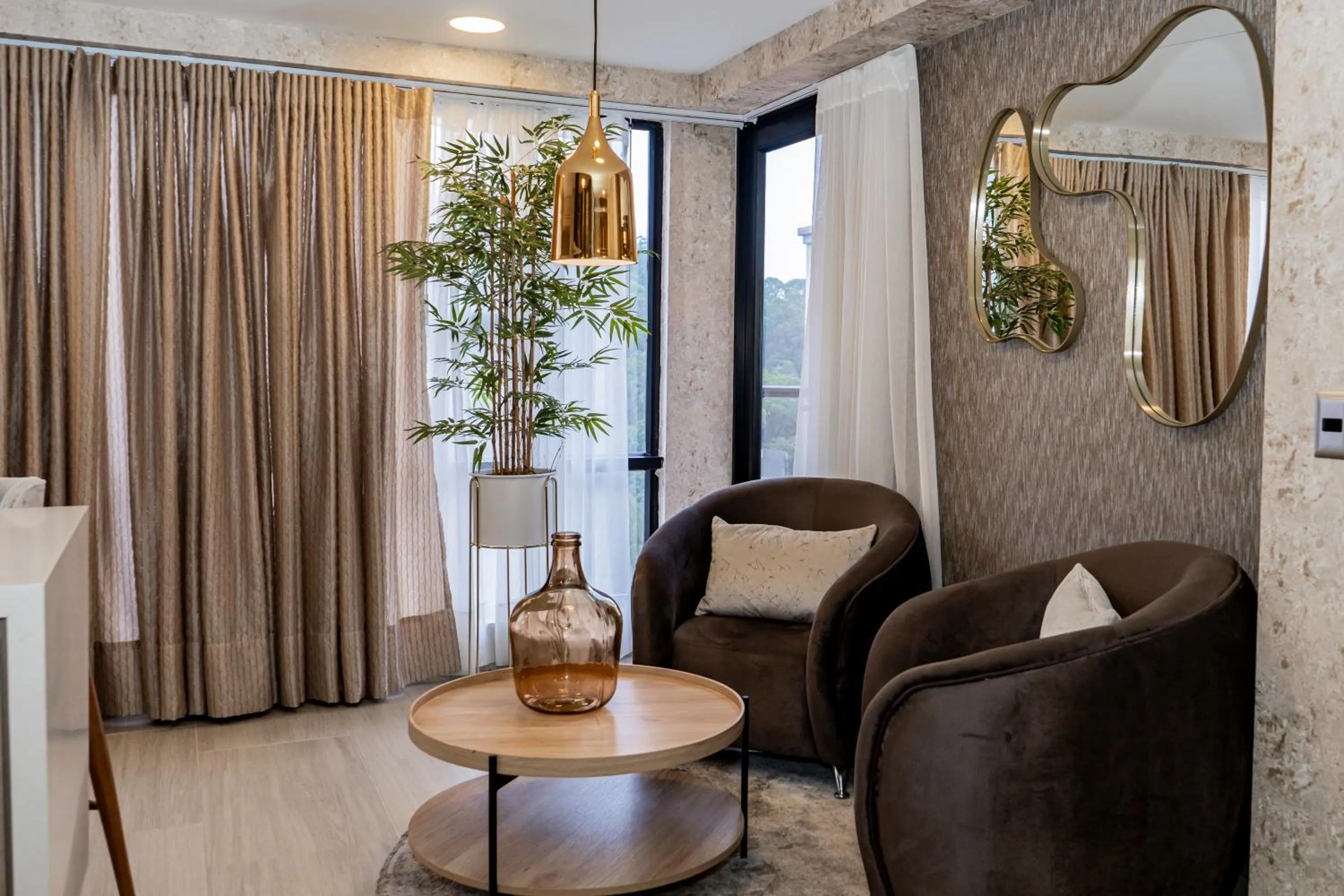 Living room in Luxury Apartments Prana By Cadissa