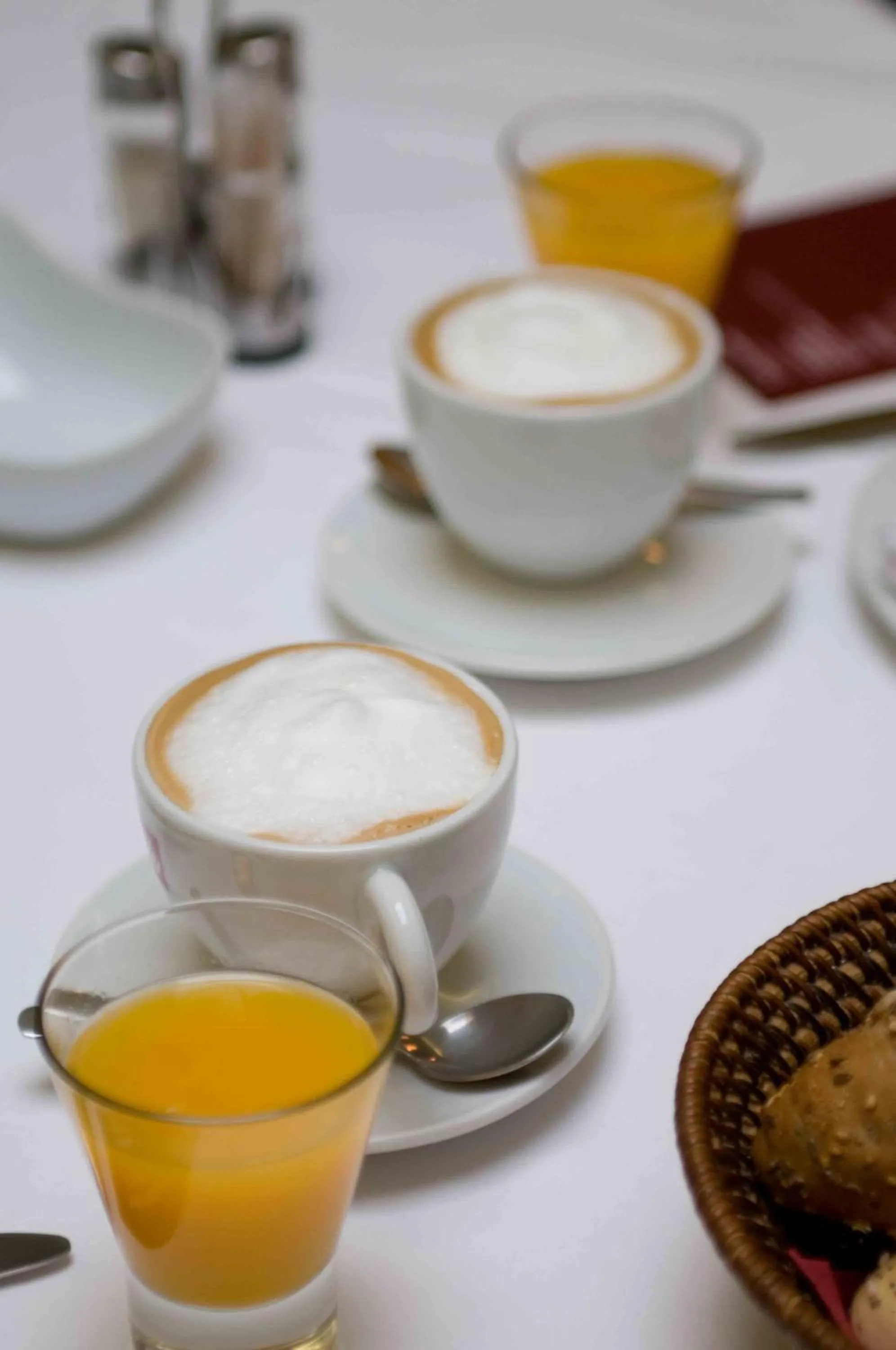 Non alcoholic drinks in Hotel Merlot