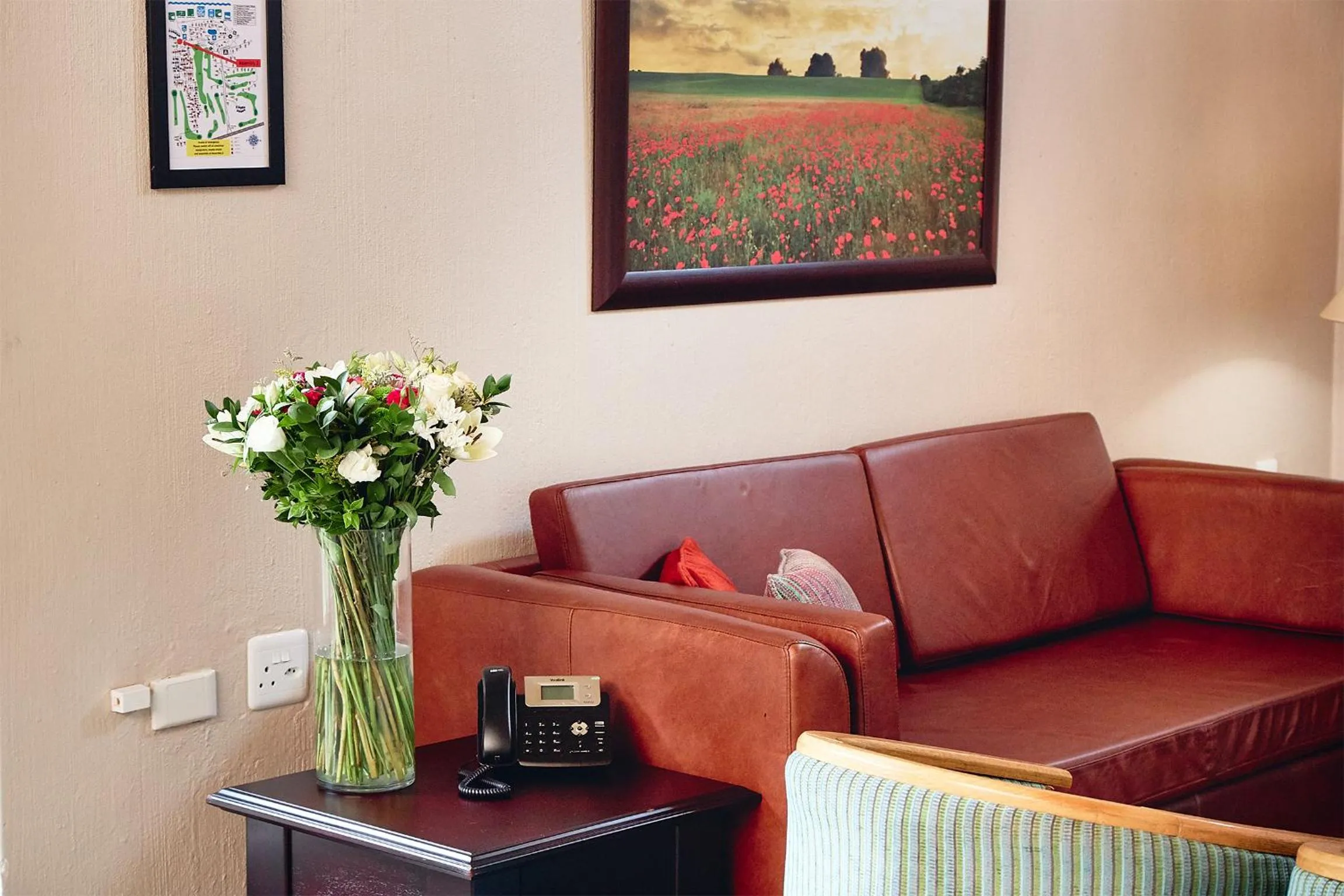 Seating area in First Group Magalies Park