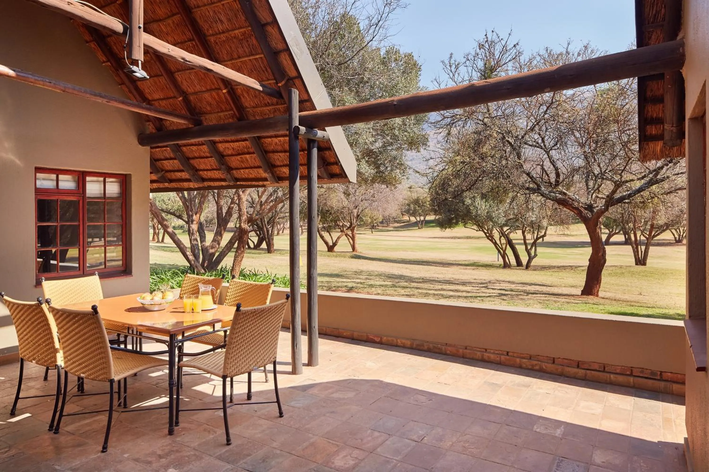 Patio in First Group Magalies Park