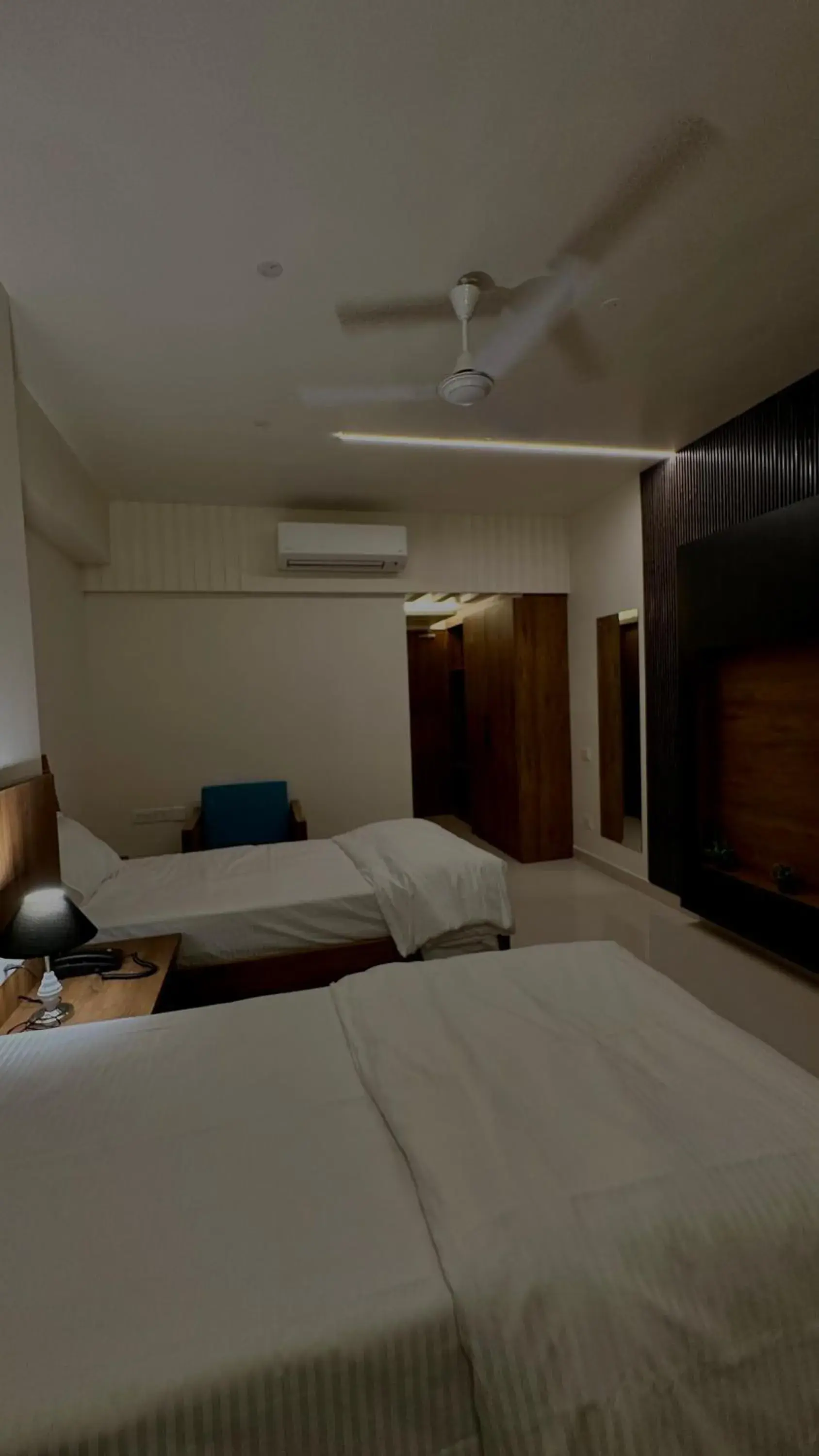 Bed in DrizzleDrop Inn Chennai Bed in DrizzleDrop Inn Chennai