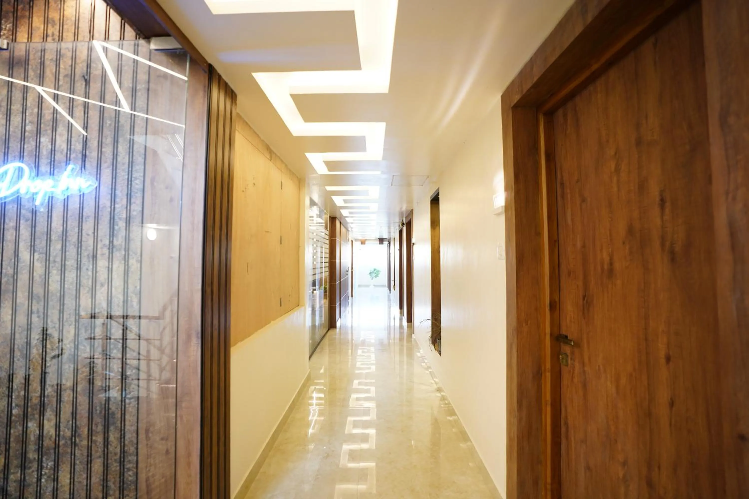 Lobby or reception in DrizzleDrop Inn Chennai
