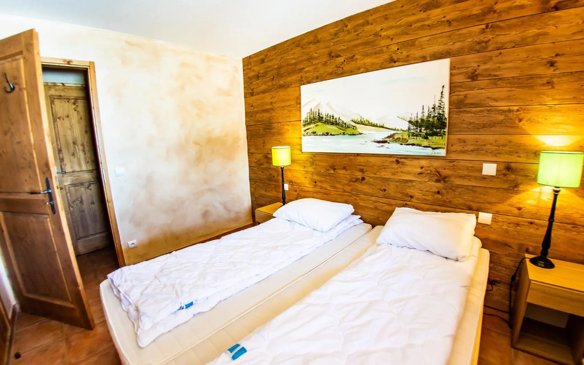 Bed in Parc Madeleine - CHALETS