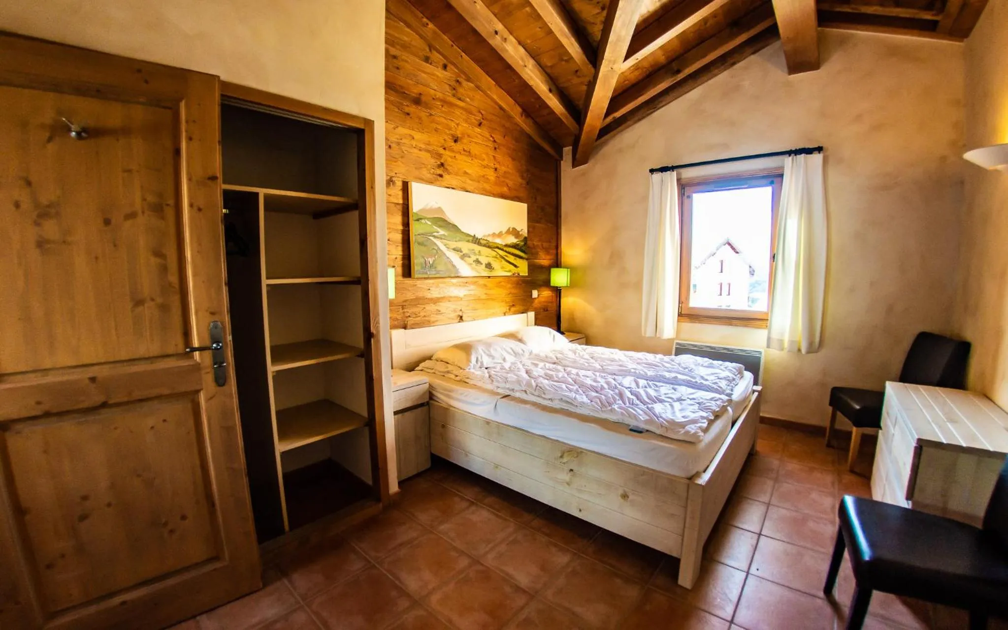 Bed in Parc Madeleine - CHALETS