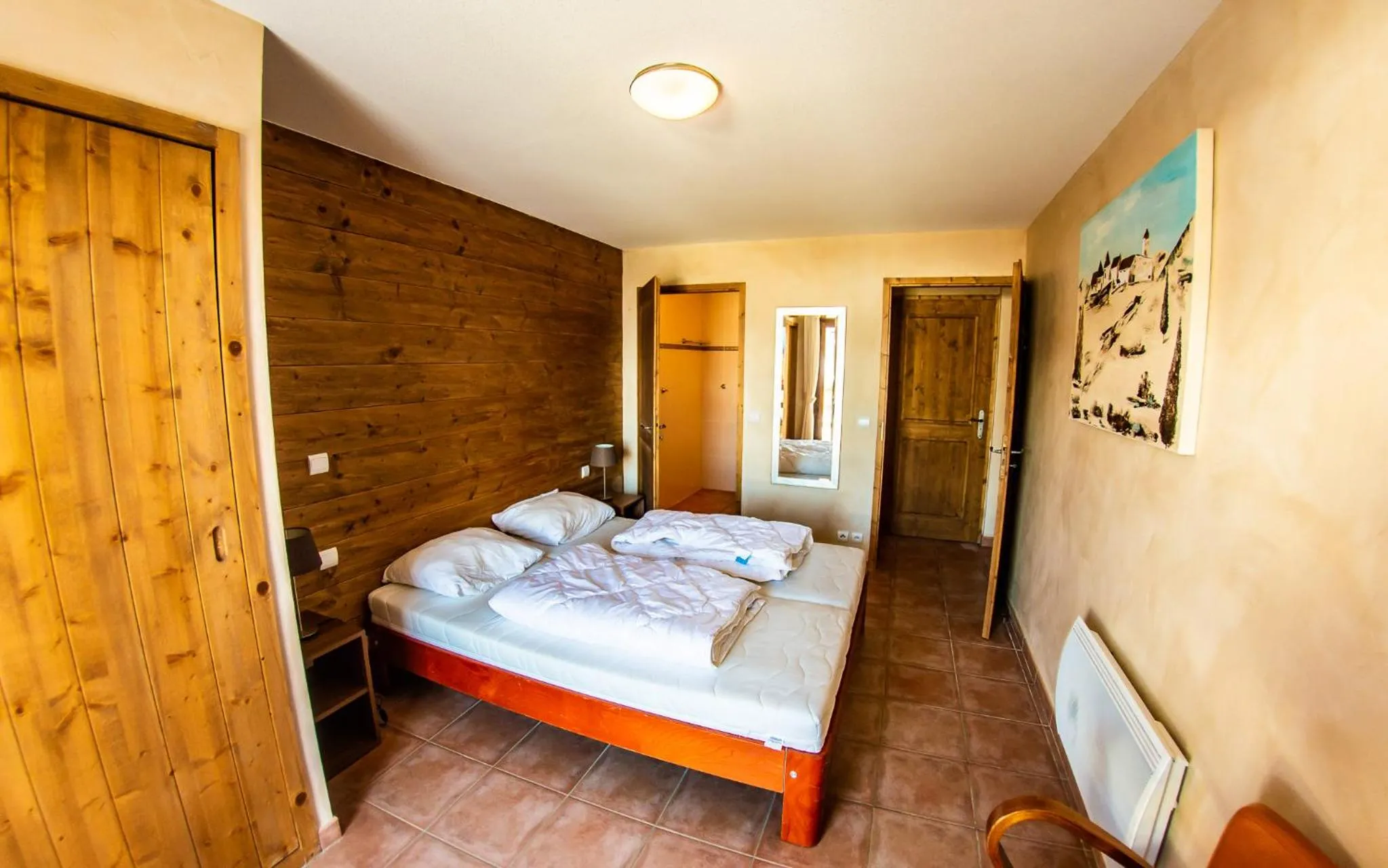 Bed in Parc Madeleine - CHALETS