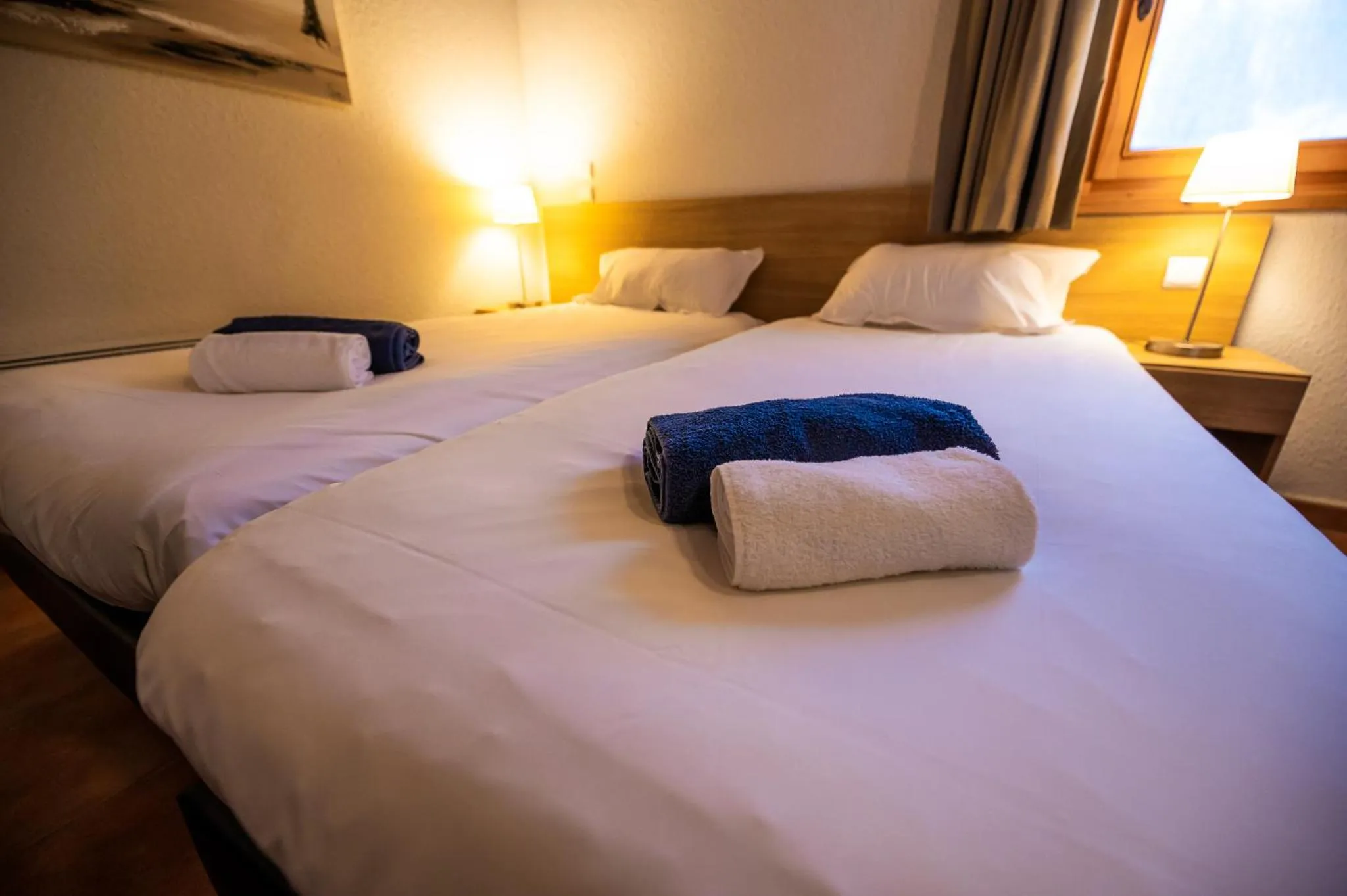 Bed in Parc Madeleine - CHALETS