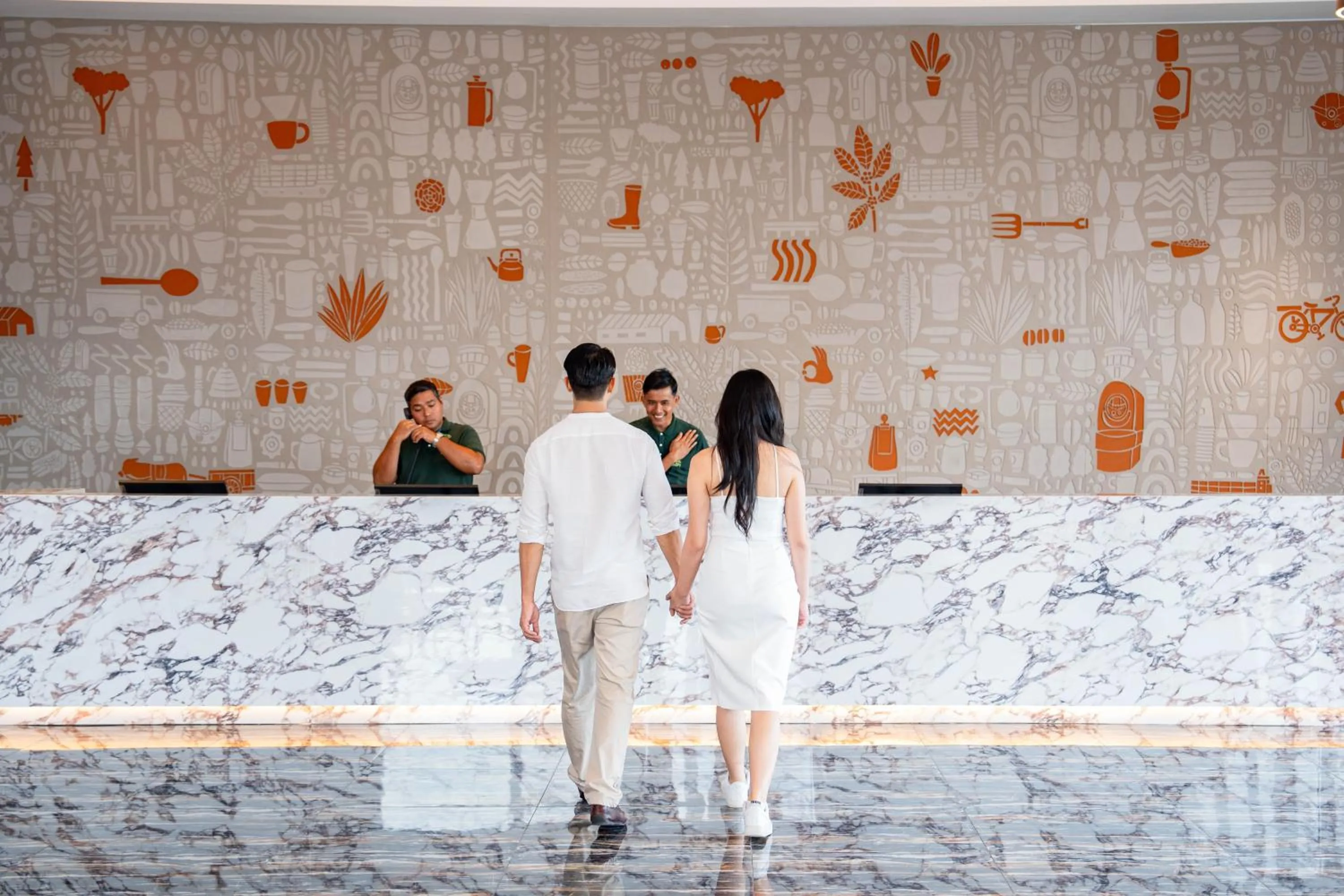 Lobby or reception in Monkeys Canopy Resort