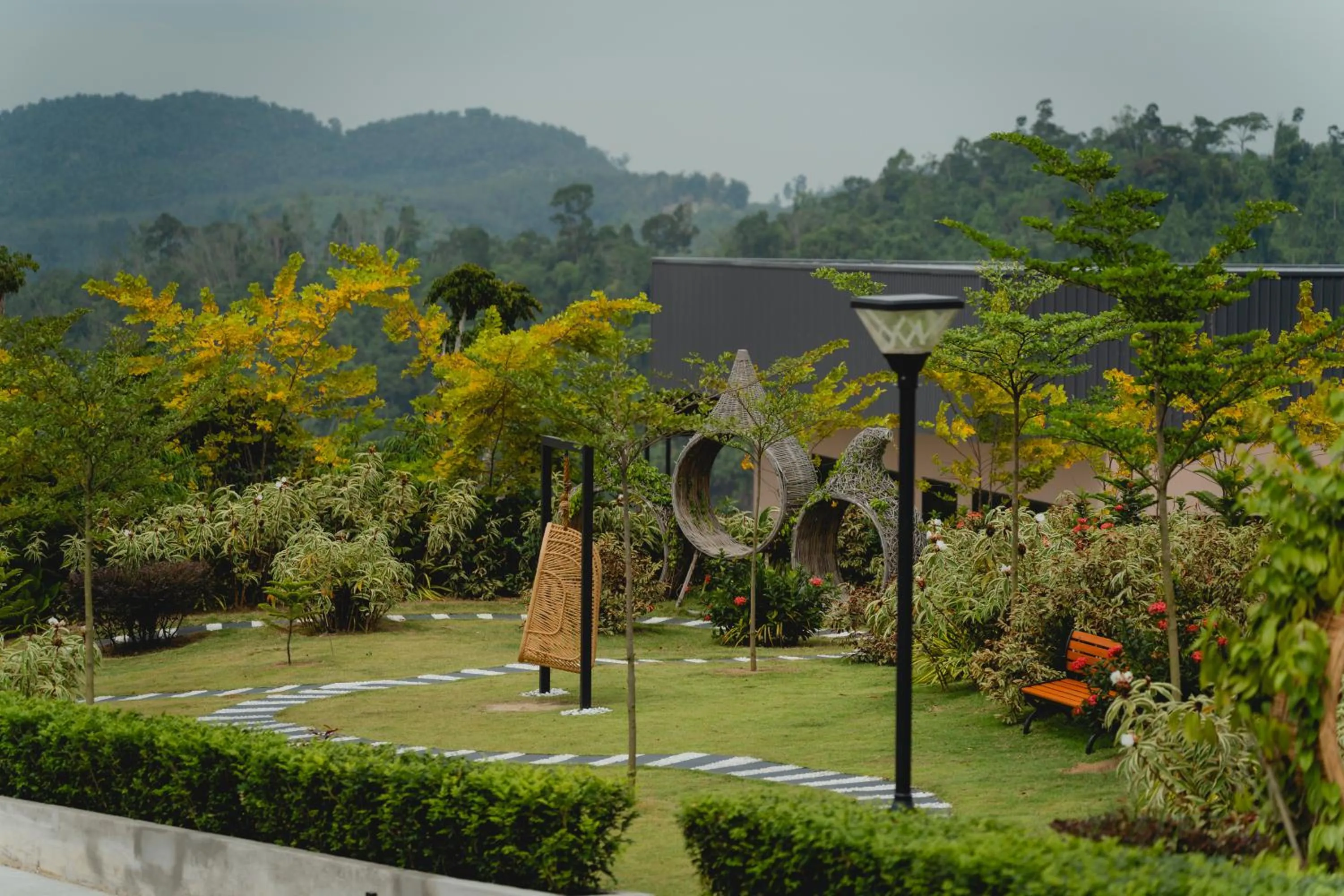 Property building in Monkeys Canopy Resort