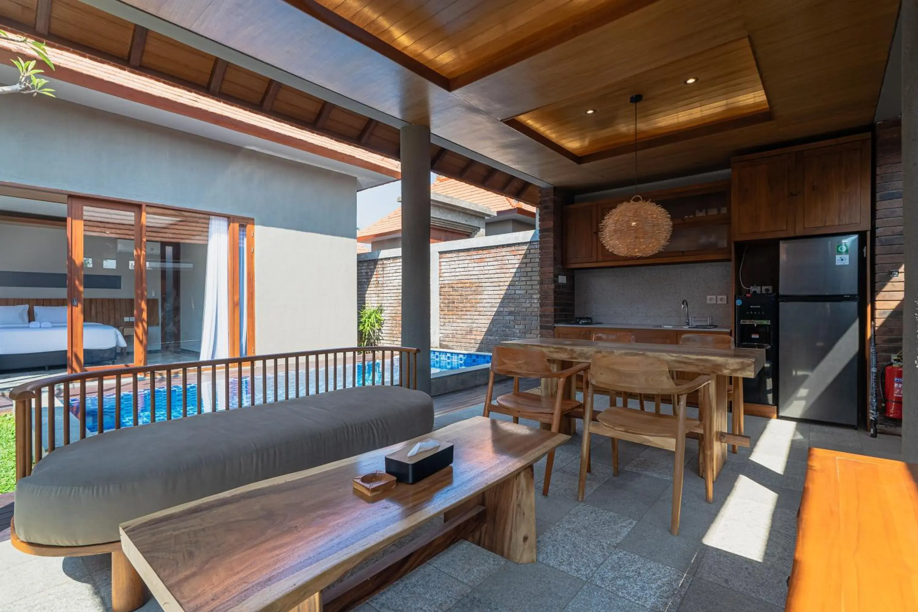 Lobby or reception in Serenia Villas Amed Lobby or reception in Serenia Villas Amed