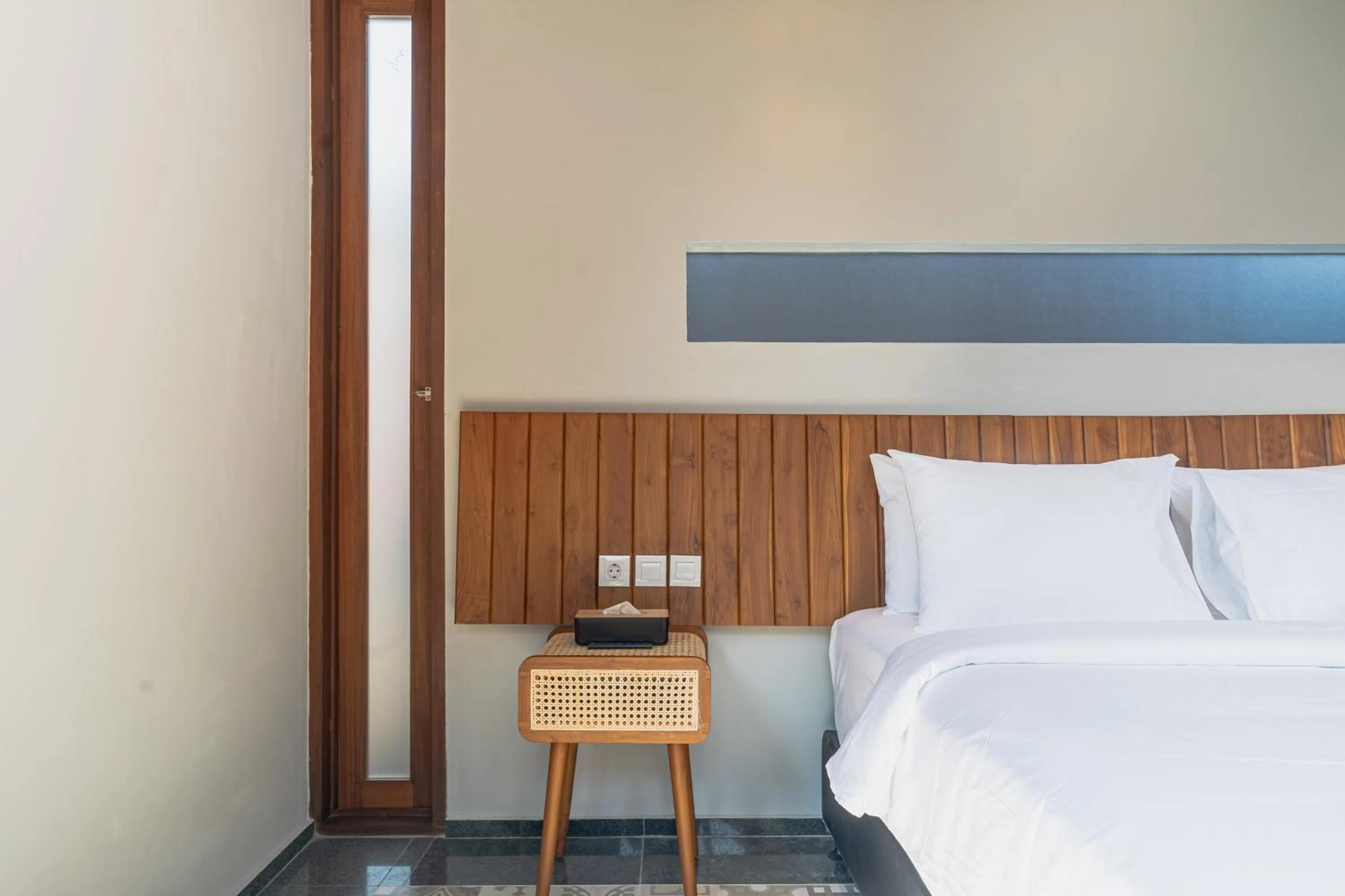 Bed in Serenia Villas Amed