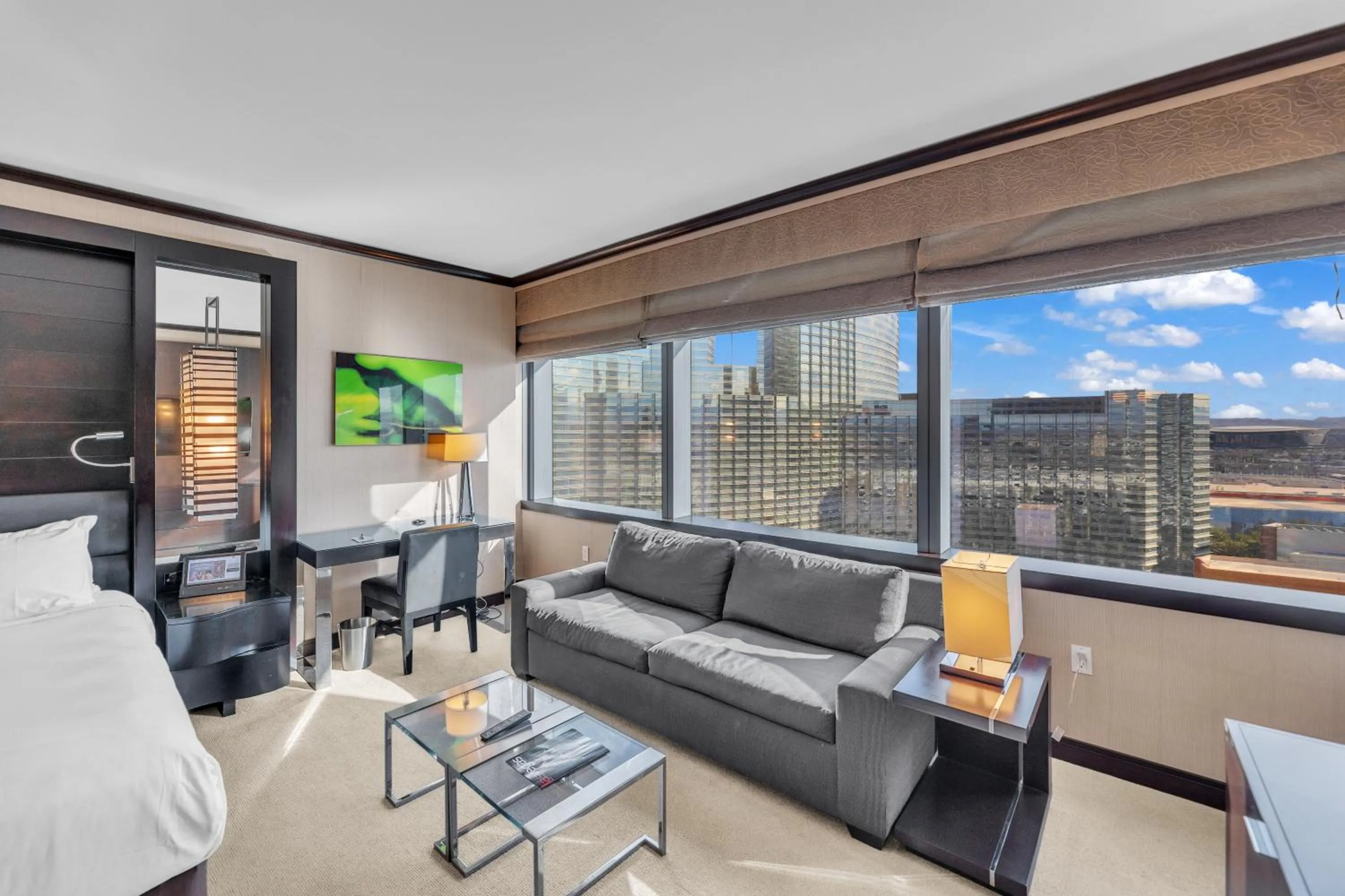 Living room in VDARA HOTEL Premium Studio Suite * FREE VALET PARKING