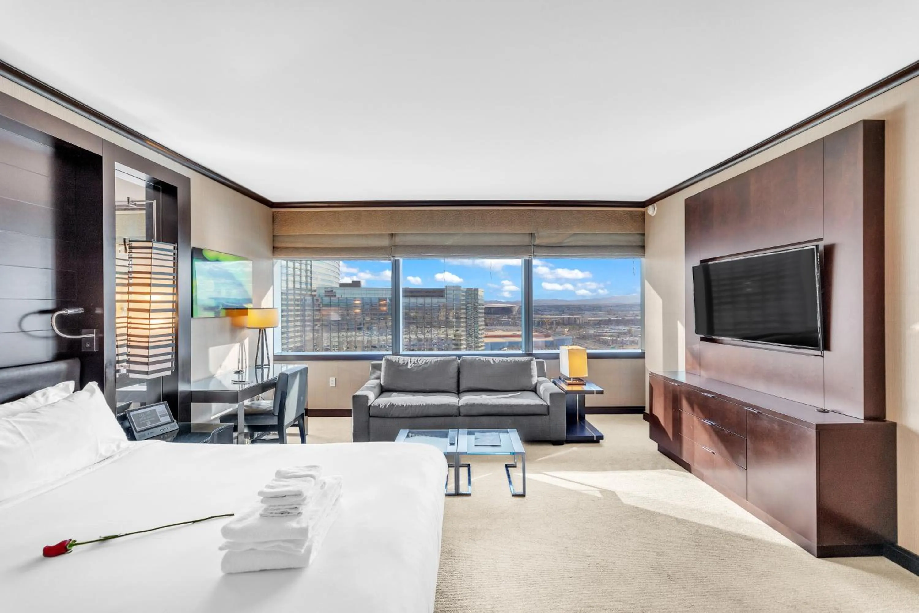 Photo of the whole room in VDARA HOTEL Premium Studio Suite * FREE VALET PARKING