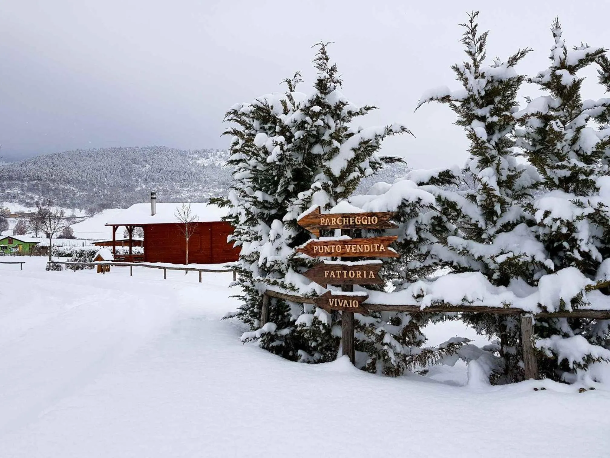 Winter in Agriturismo Il Timo