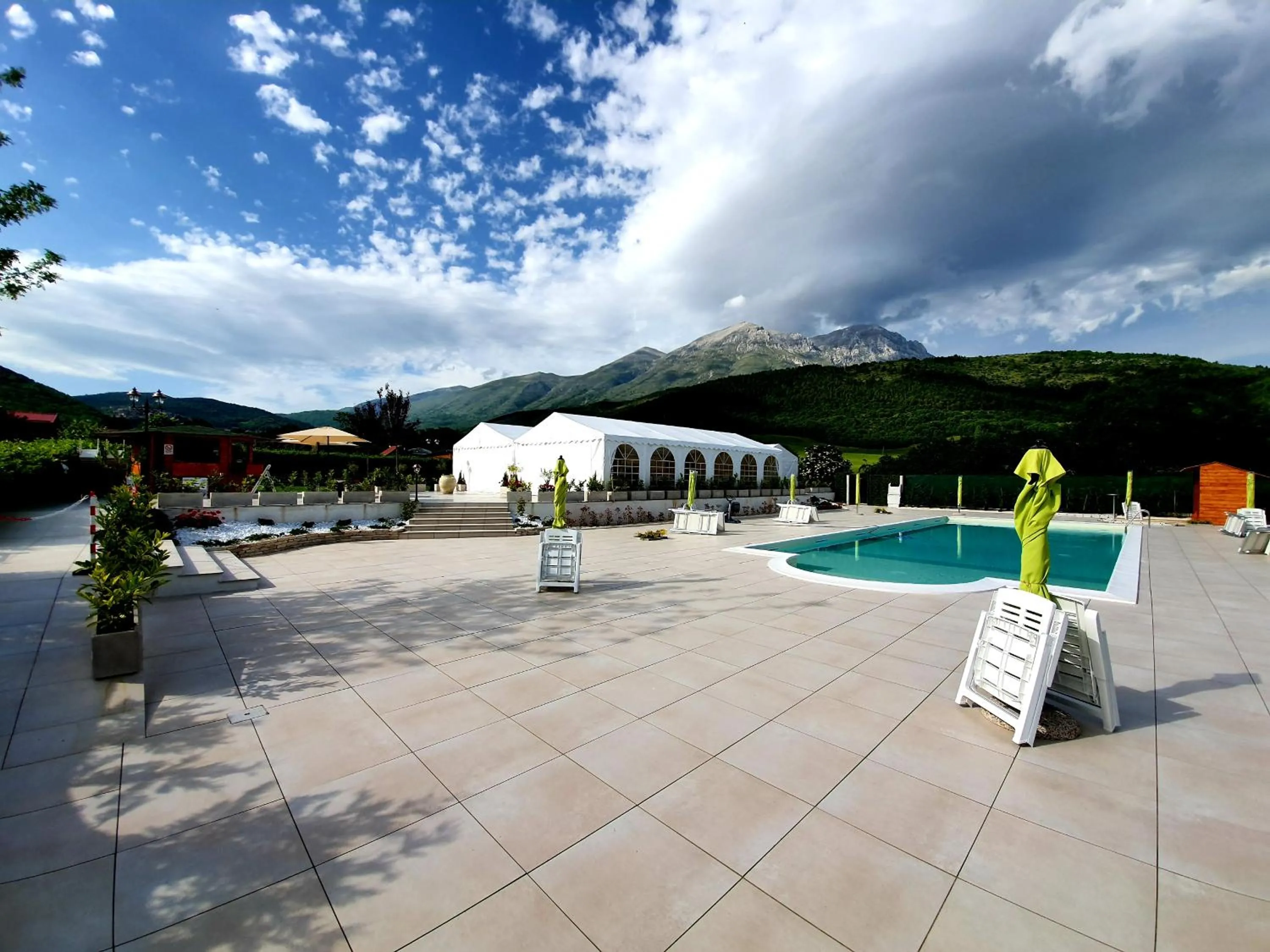 Balcony/Terrace in Agriturismo Il Timo