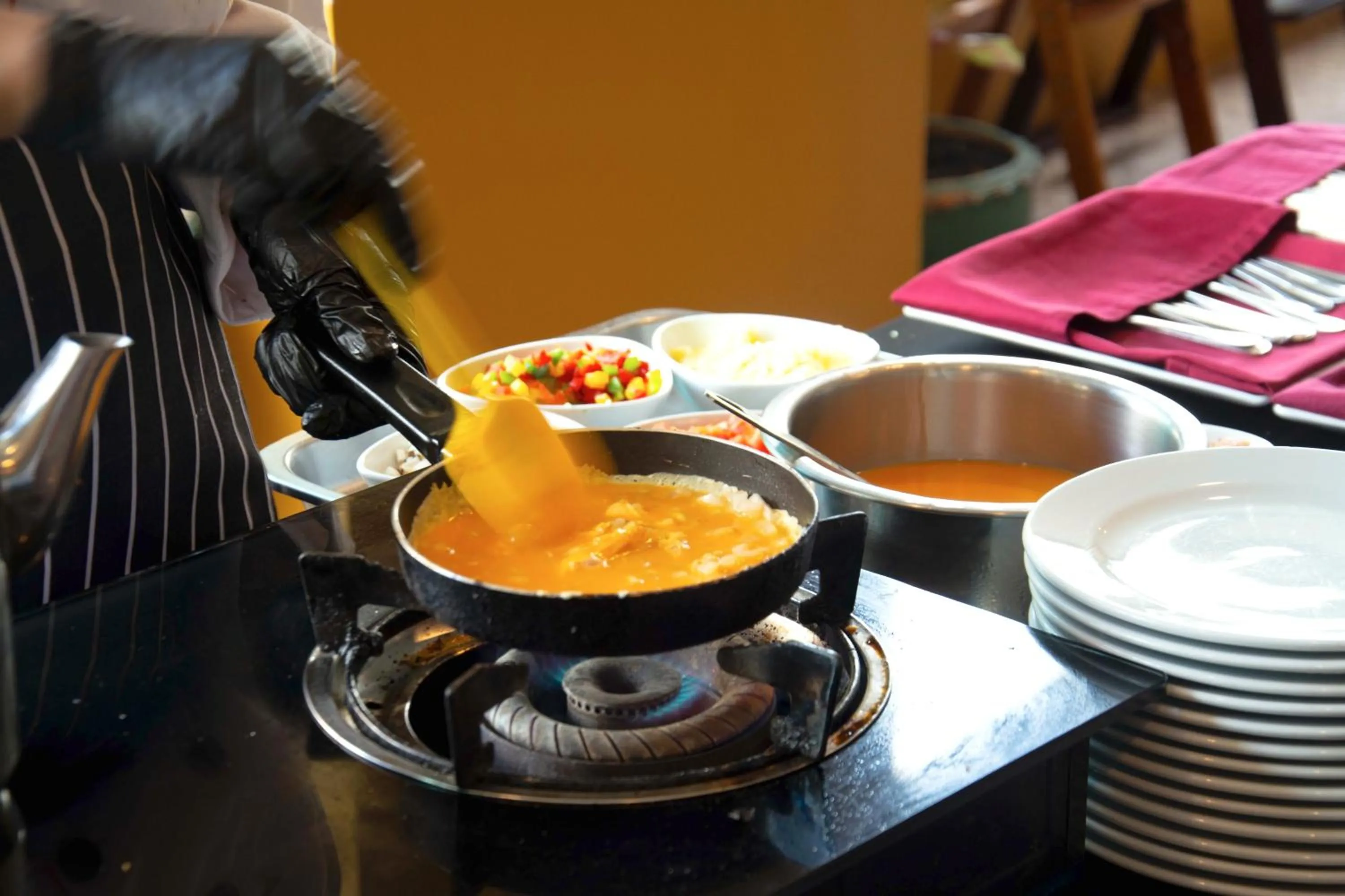 Breakfast in Elite Suites Patong