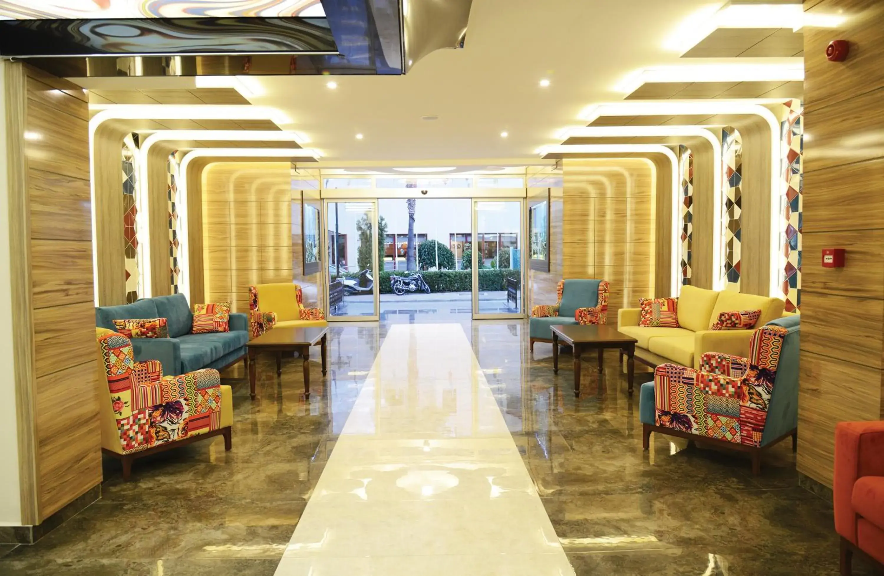 Lobby or reception in Ozgur Bey Spa Hotel Lobby or reception in Ozgur Bey Spa Hotel