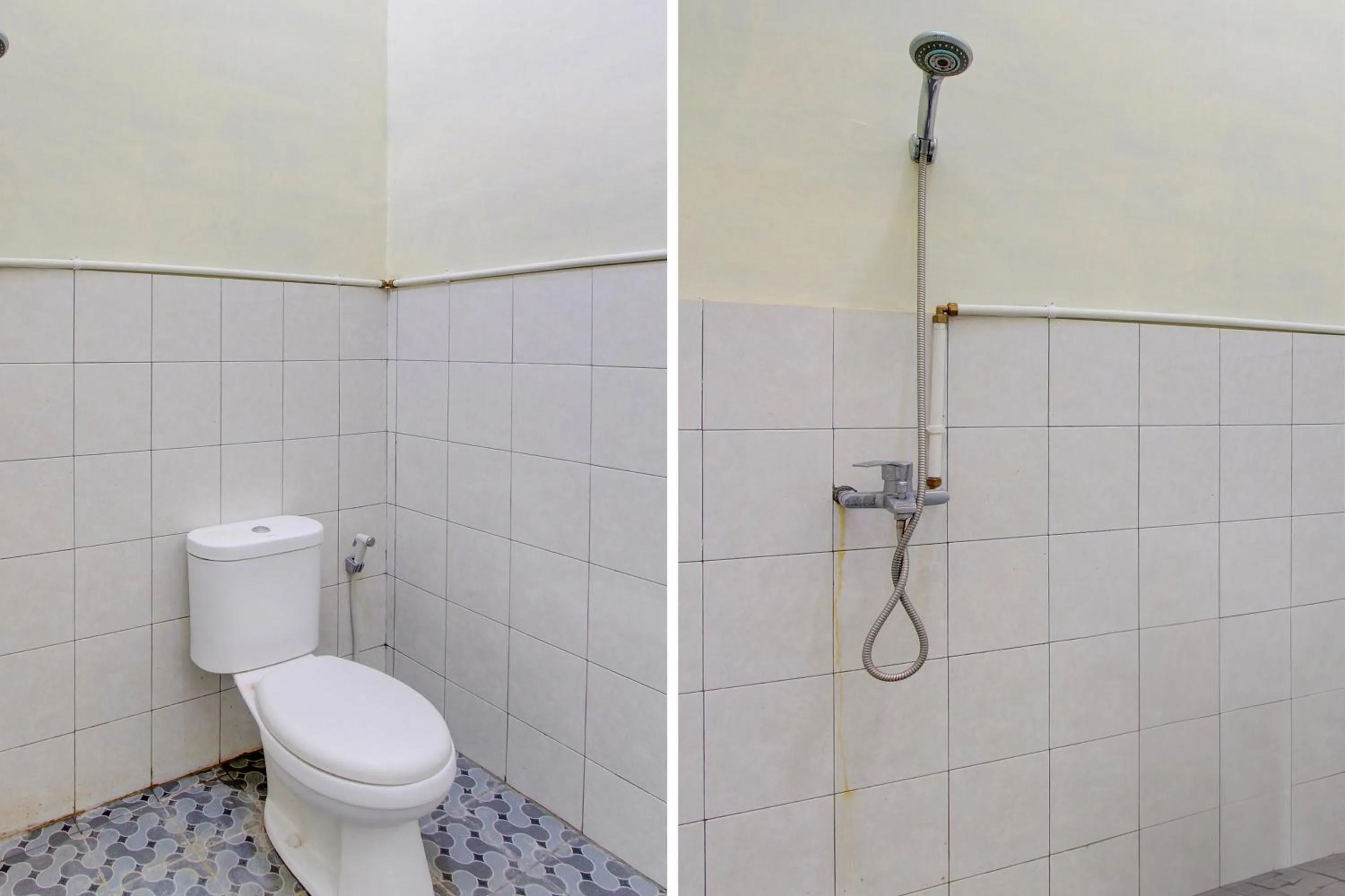 Bathroom in Hotel O Guest House Mulia Dua Syariah